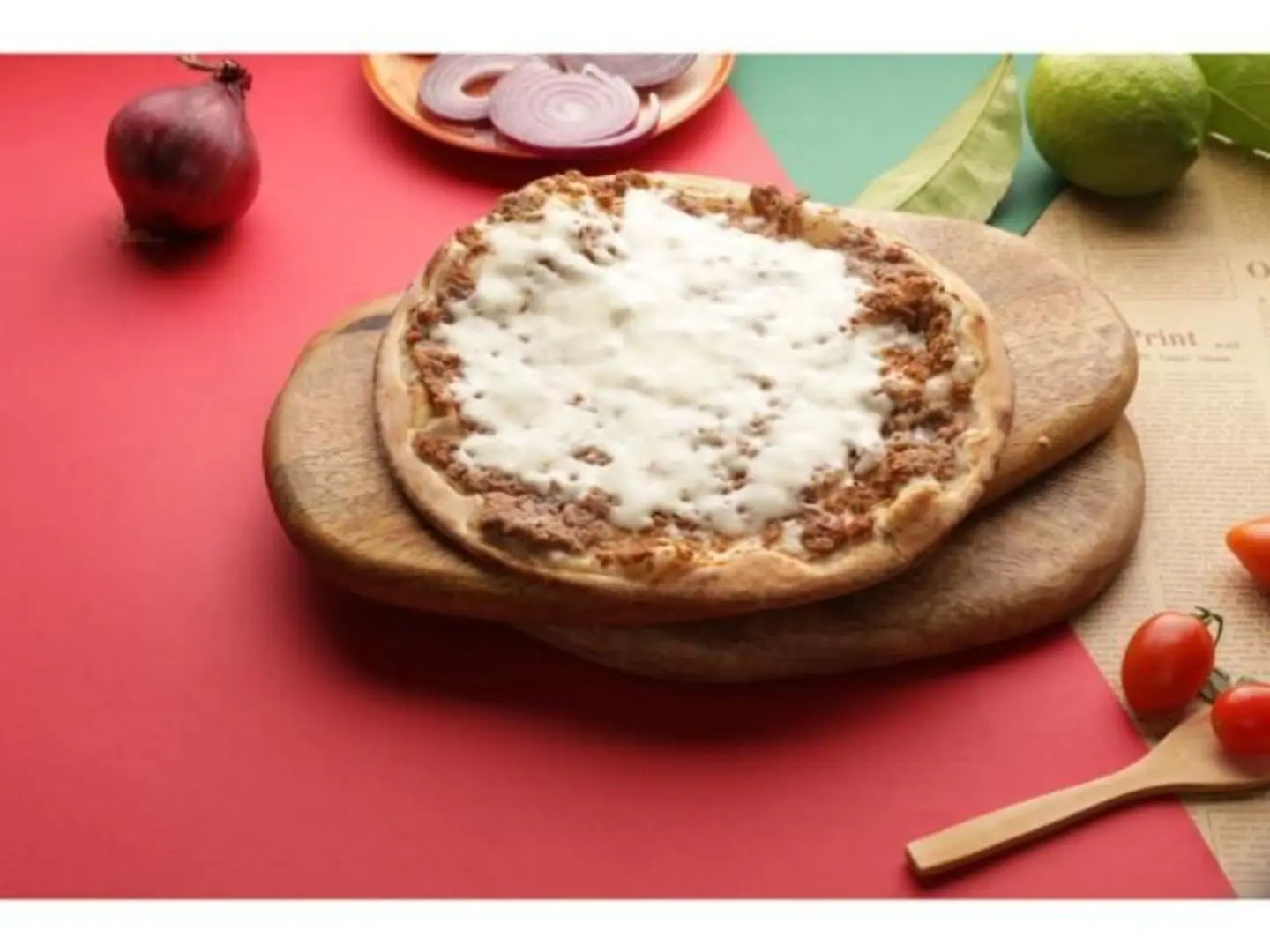 Cheese With Meat And Muhammara