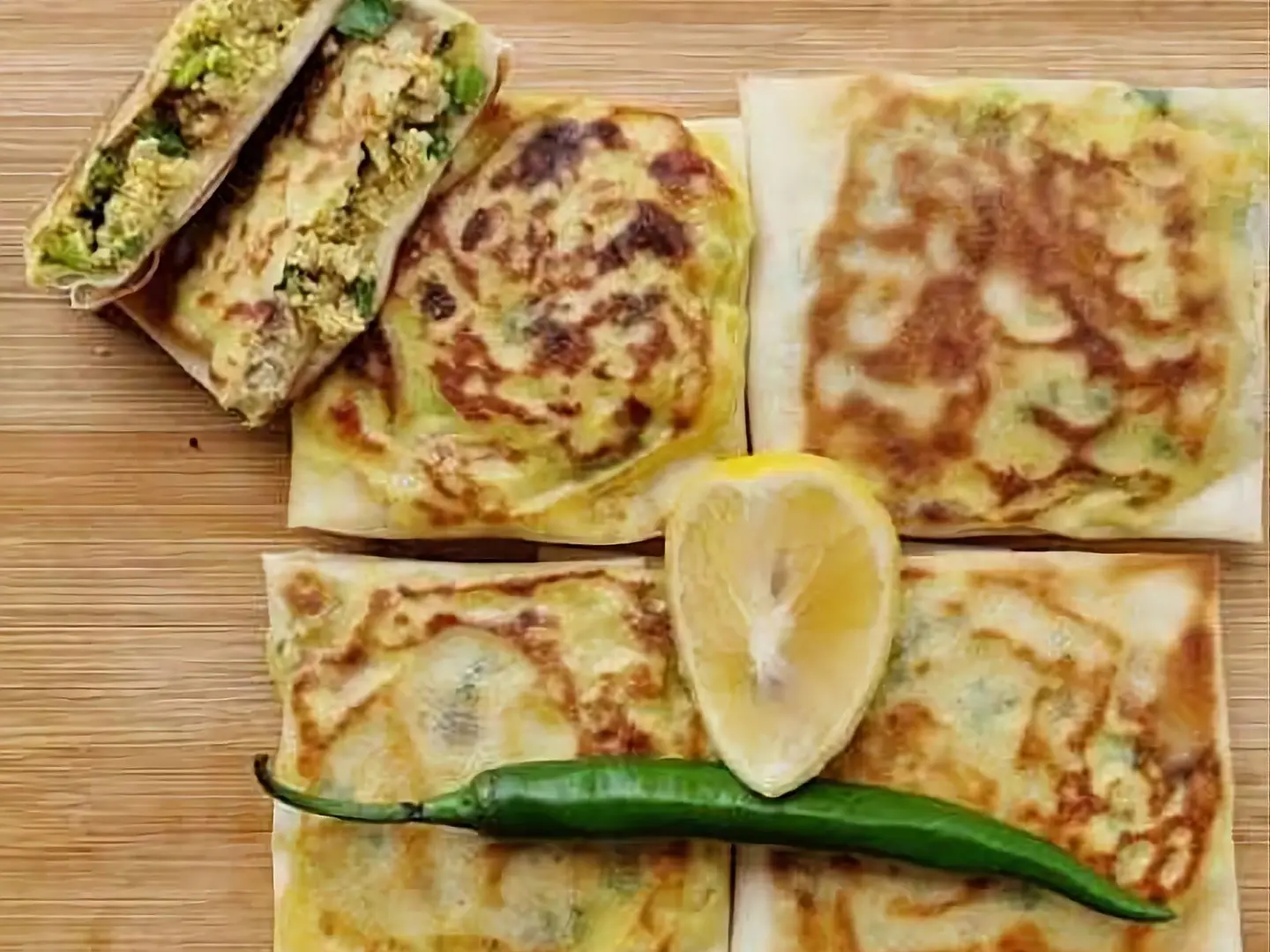 مطبق خضار جبن مالح