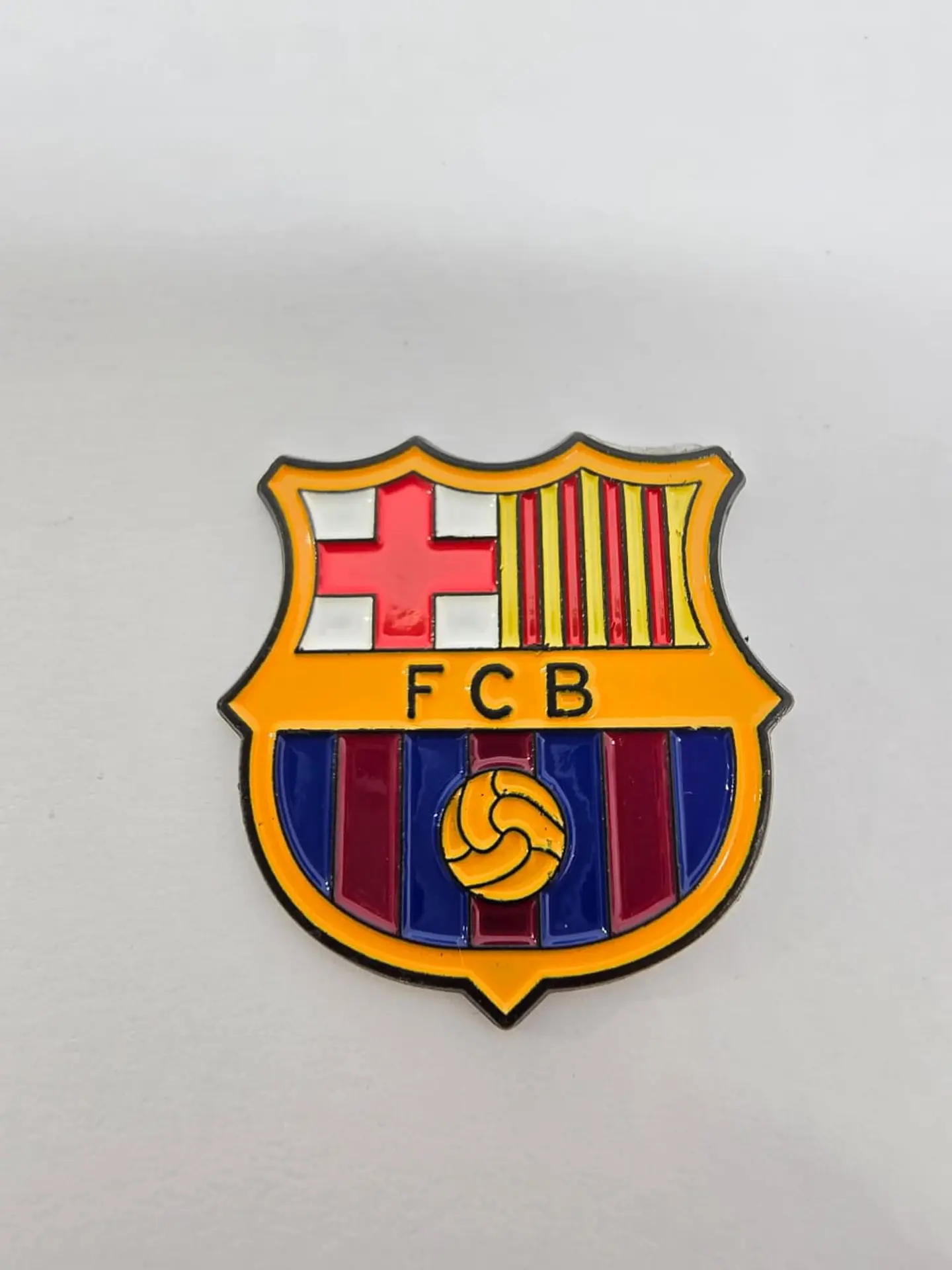 Fc Barcelona Metal Mobile Phone Sticker 0293