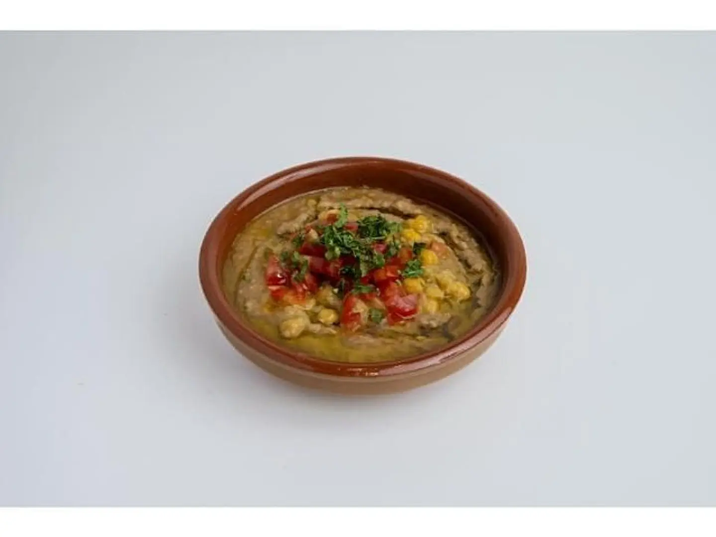 فول دقة حارة بالطماطم