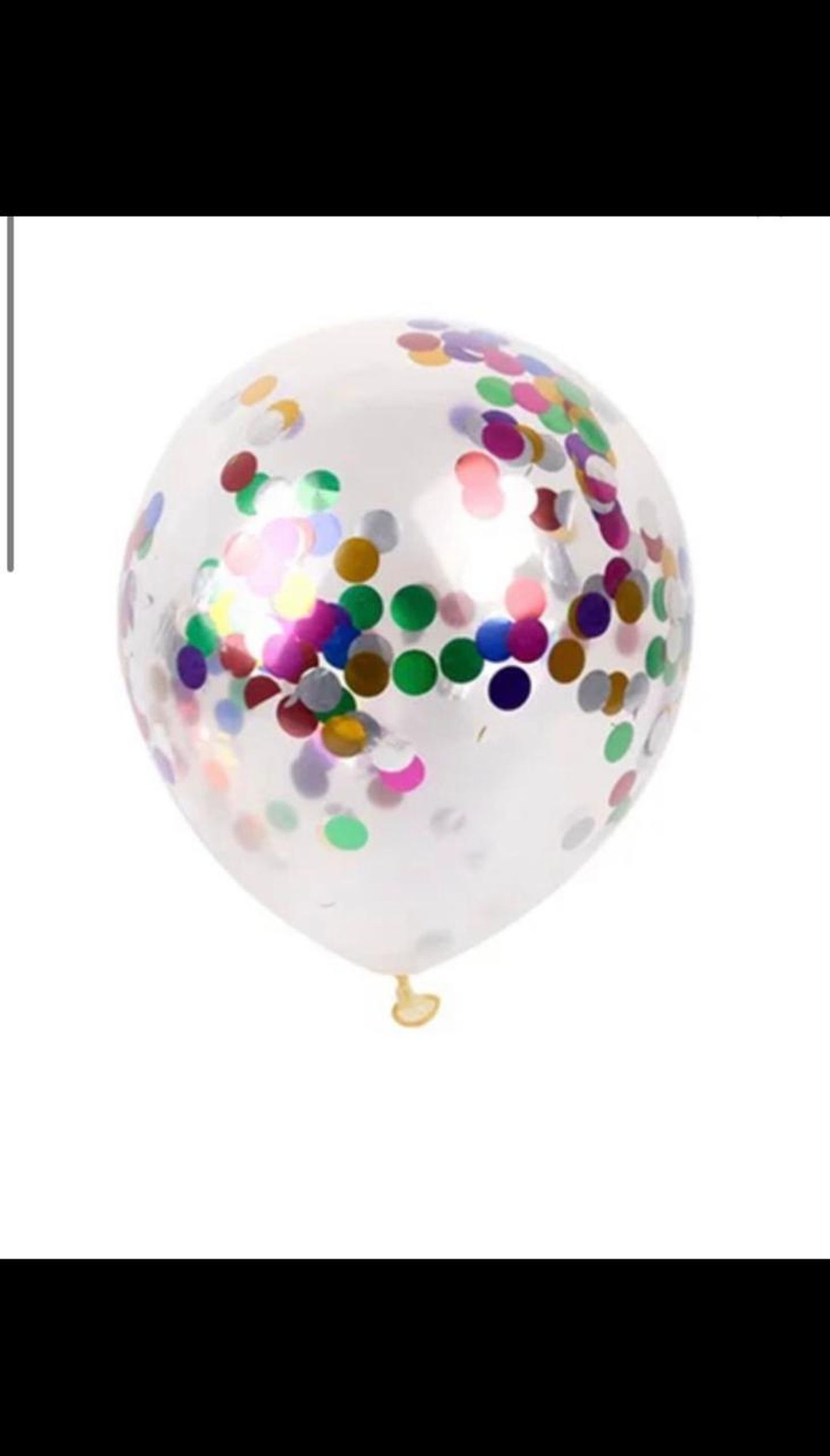 Glitter Helium Balloon