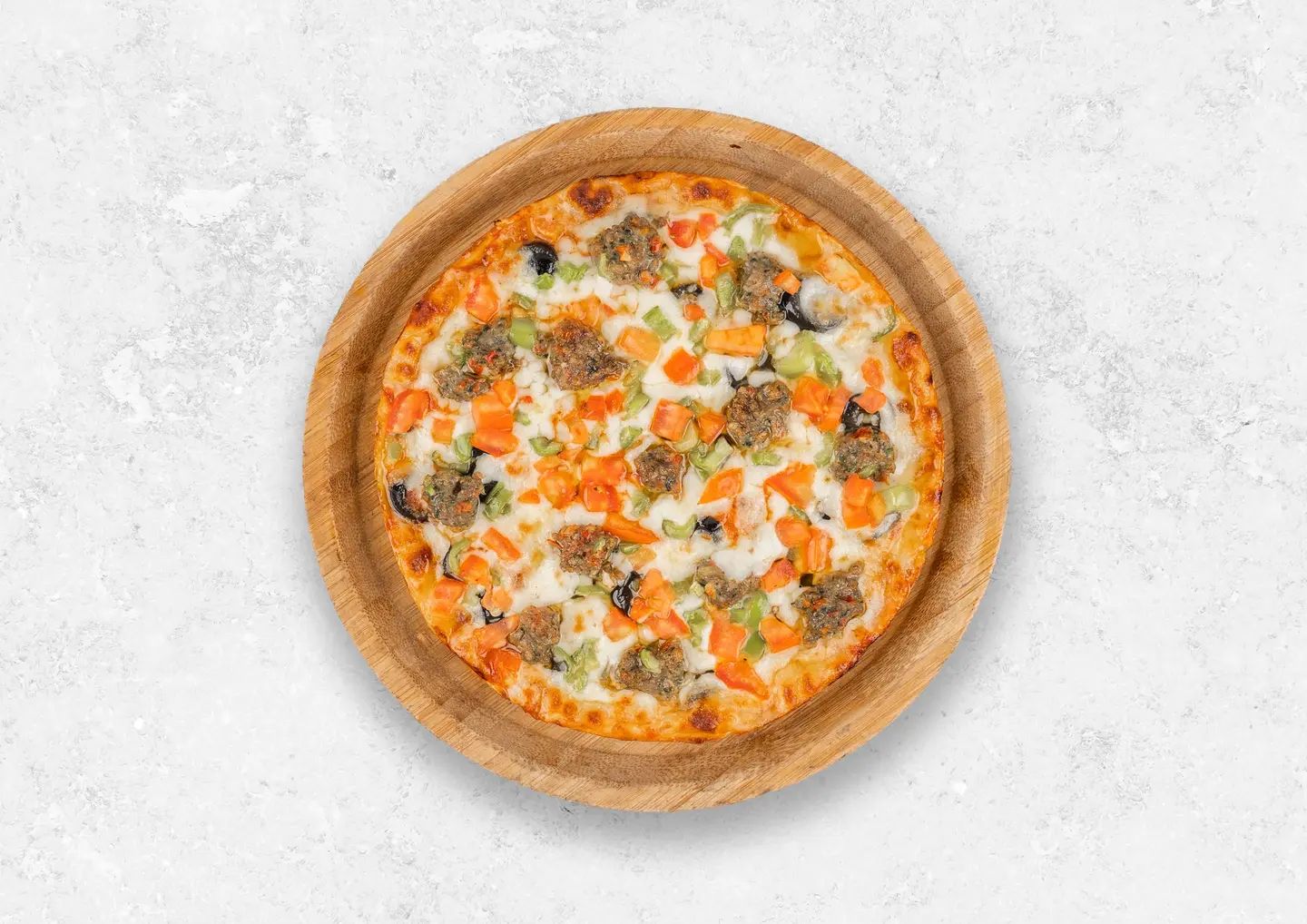 Ground Beef Pizza