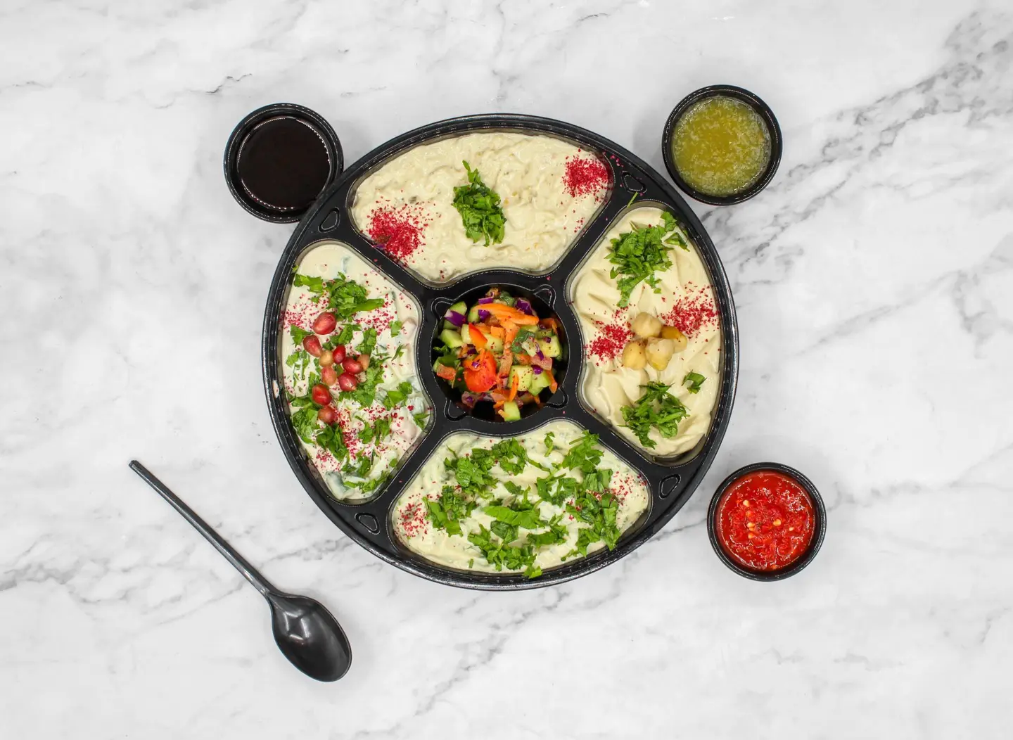 صحن مقبلات 900 غم