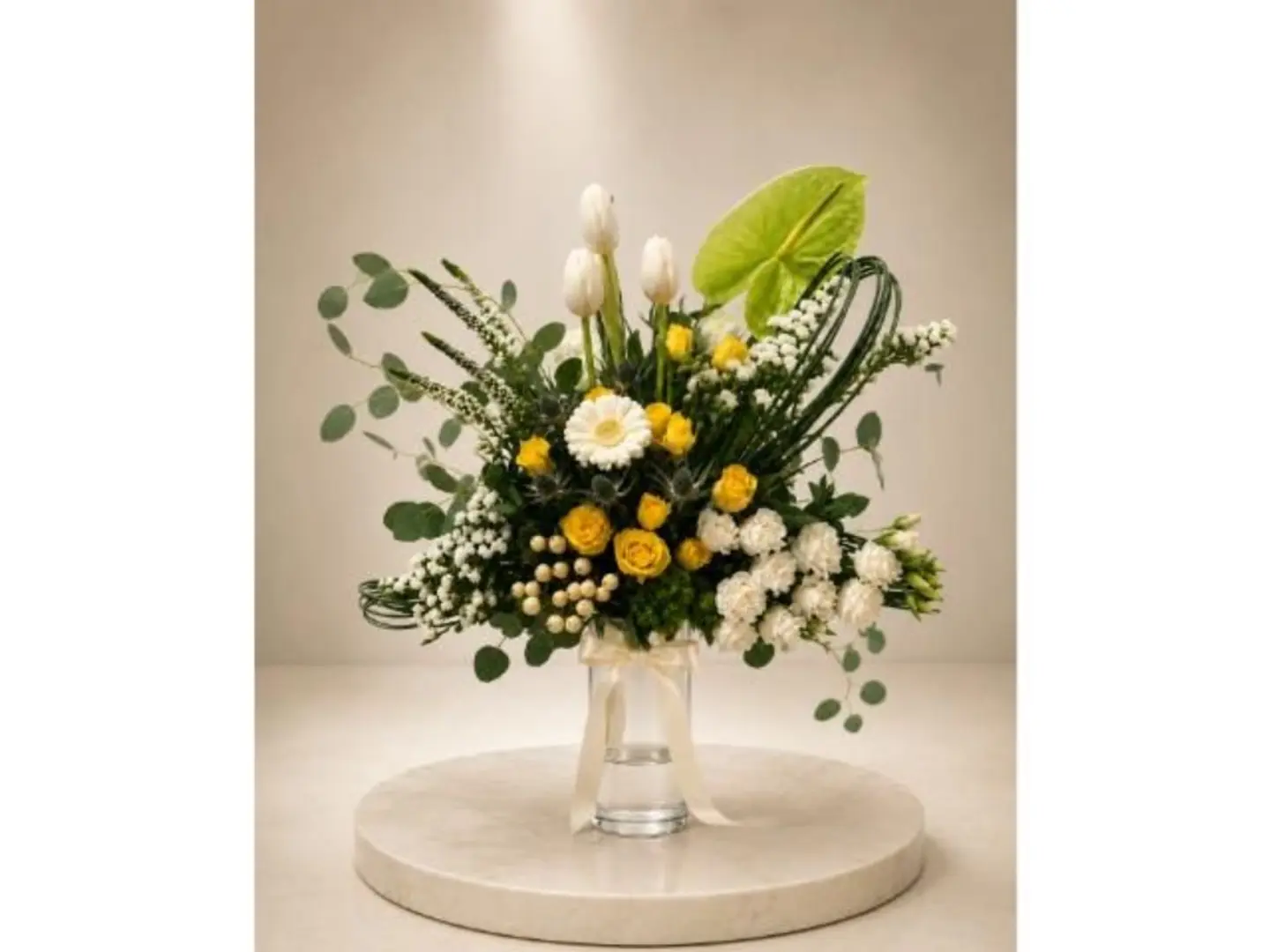 White Breeze Vase