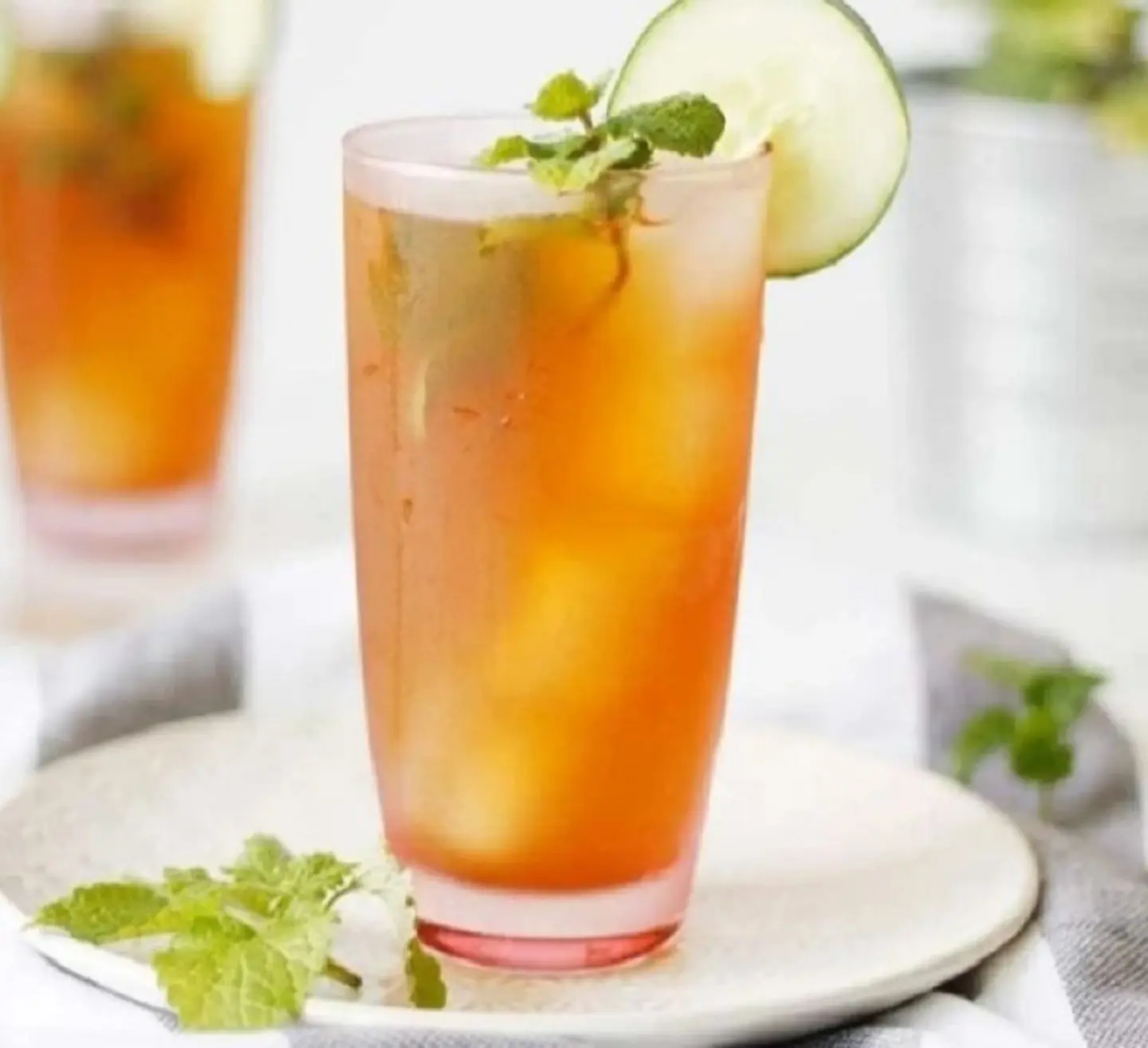Iced Peach Tea