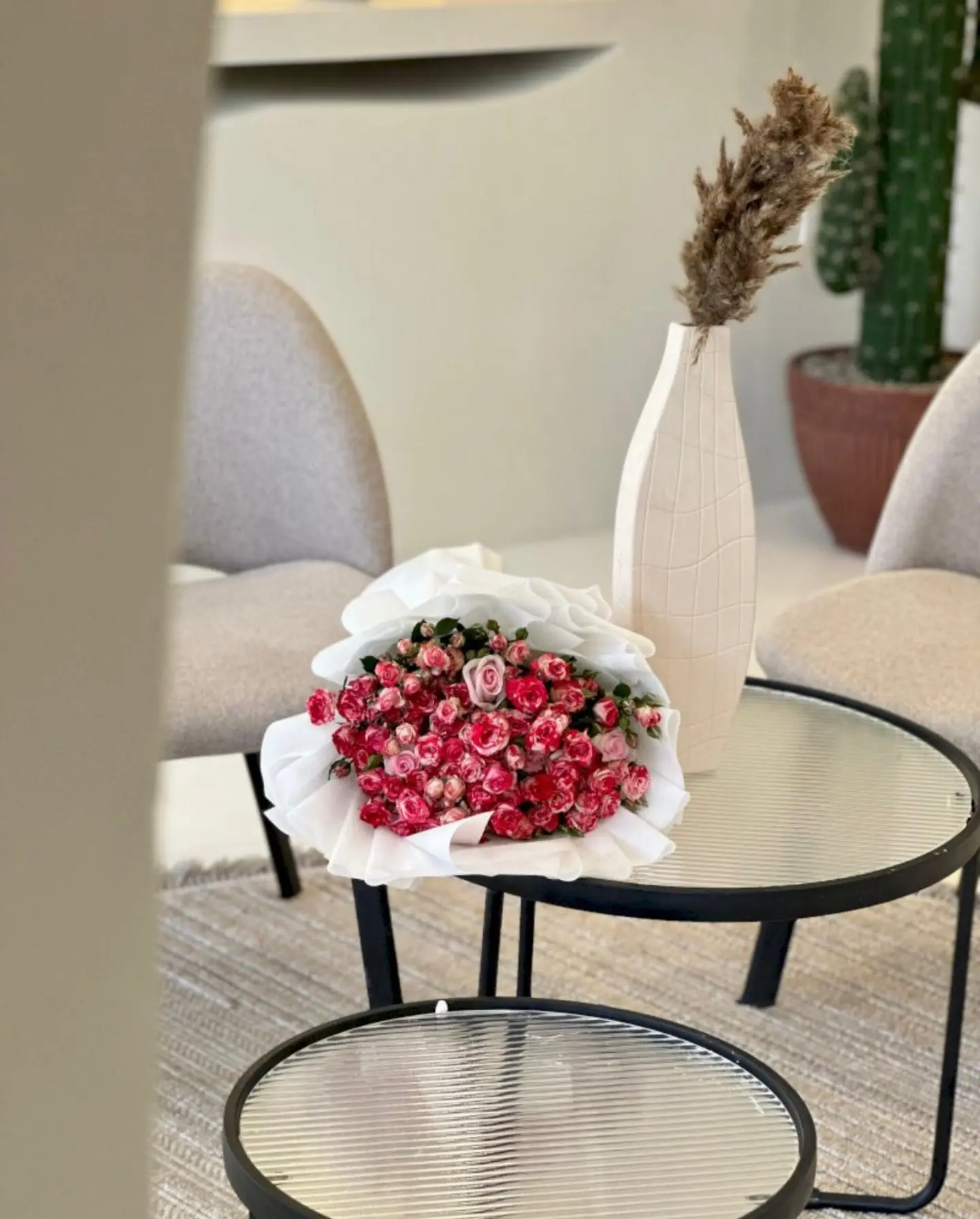 بوكيه ورد خزامى 32