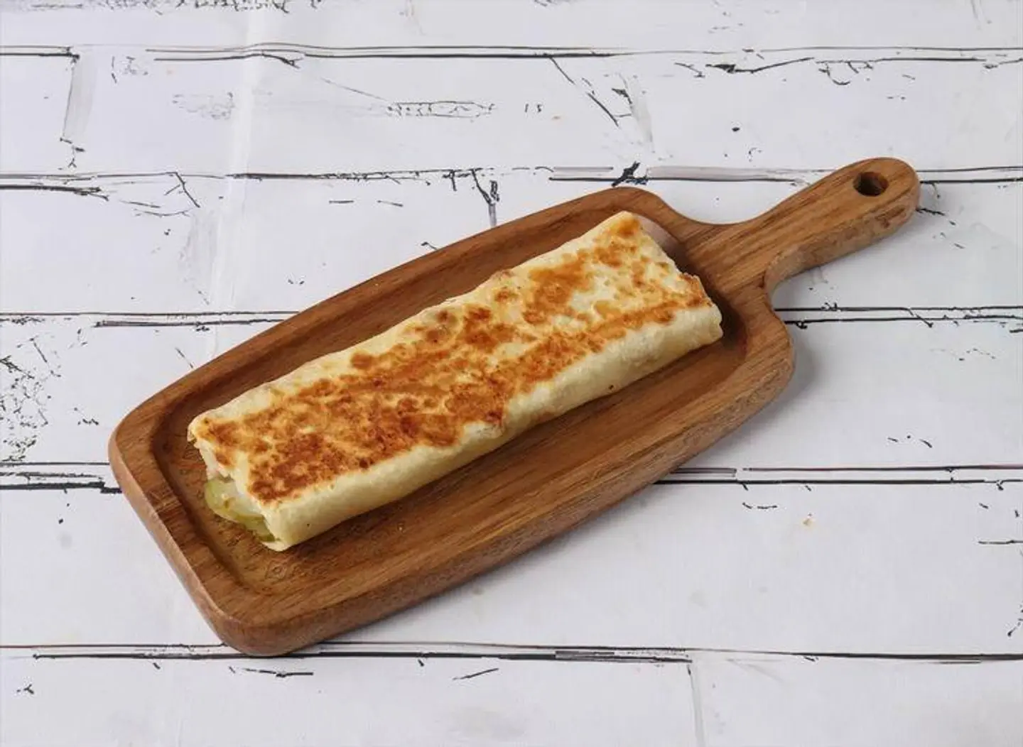 Chicken Shawarma In Saj Bread