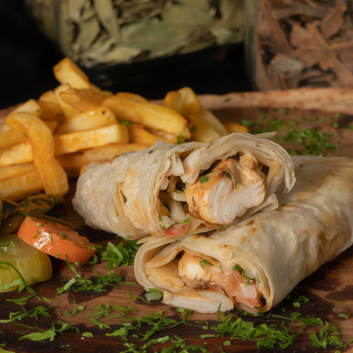 ساندوتش اوصال دجاج