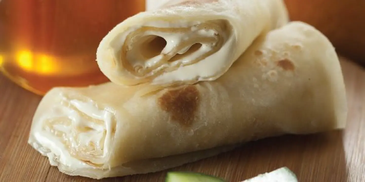 Cream Cheese And Honey Chapati
