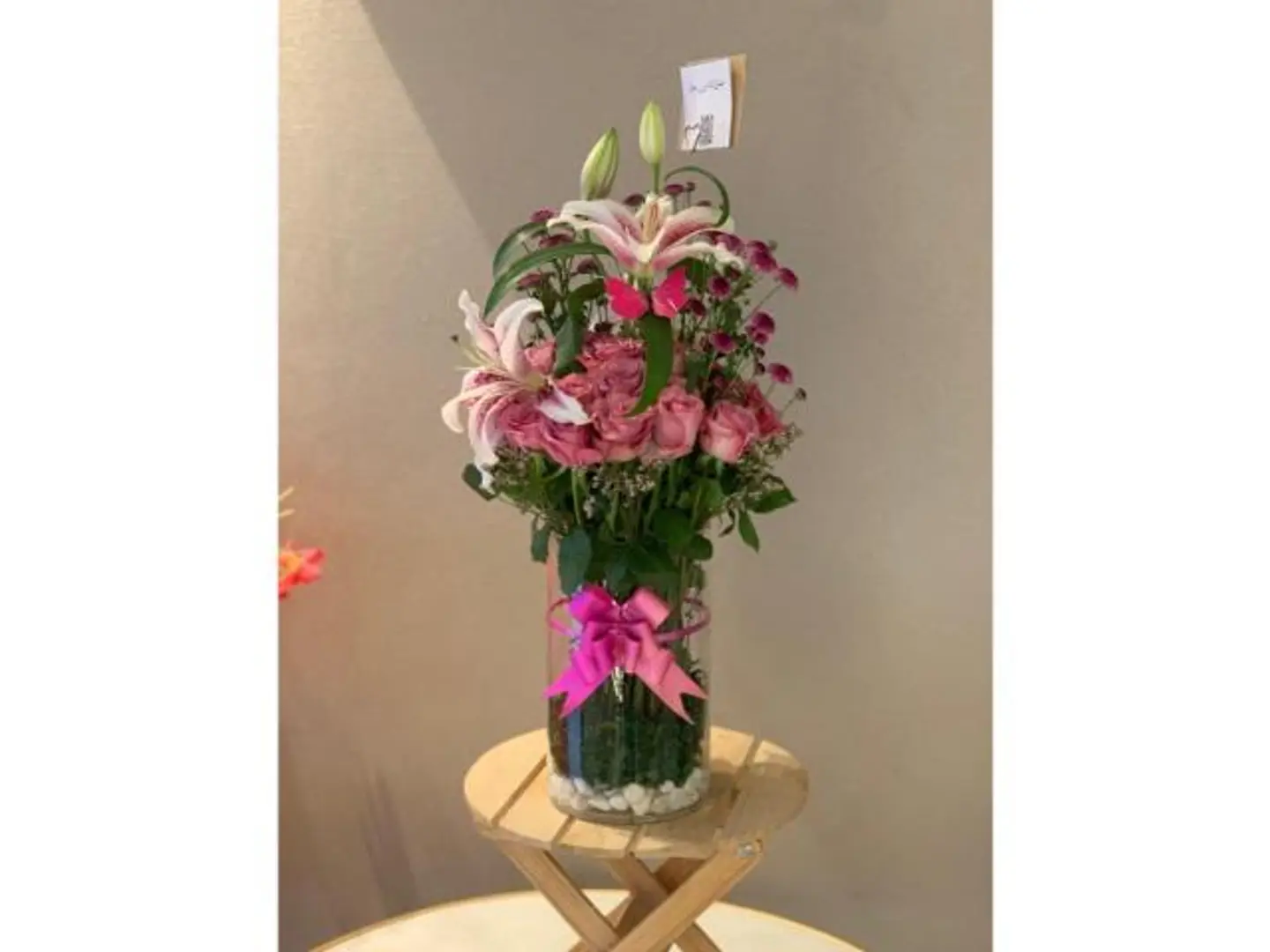 Casablanca And Mixed Floral Vase