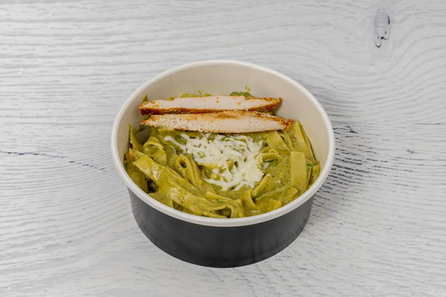 Chicken Pesto Fettuccine