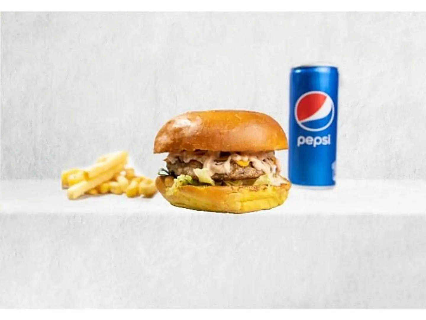 Chicken Cheeseburger Meal