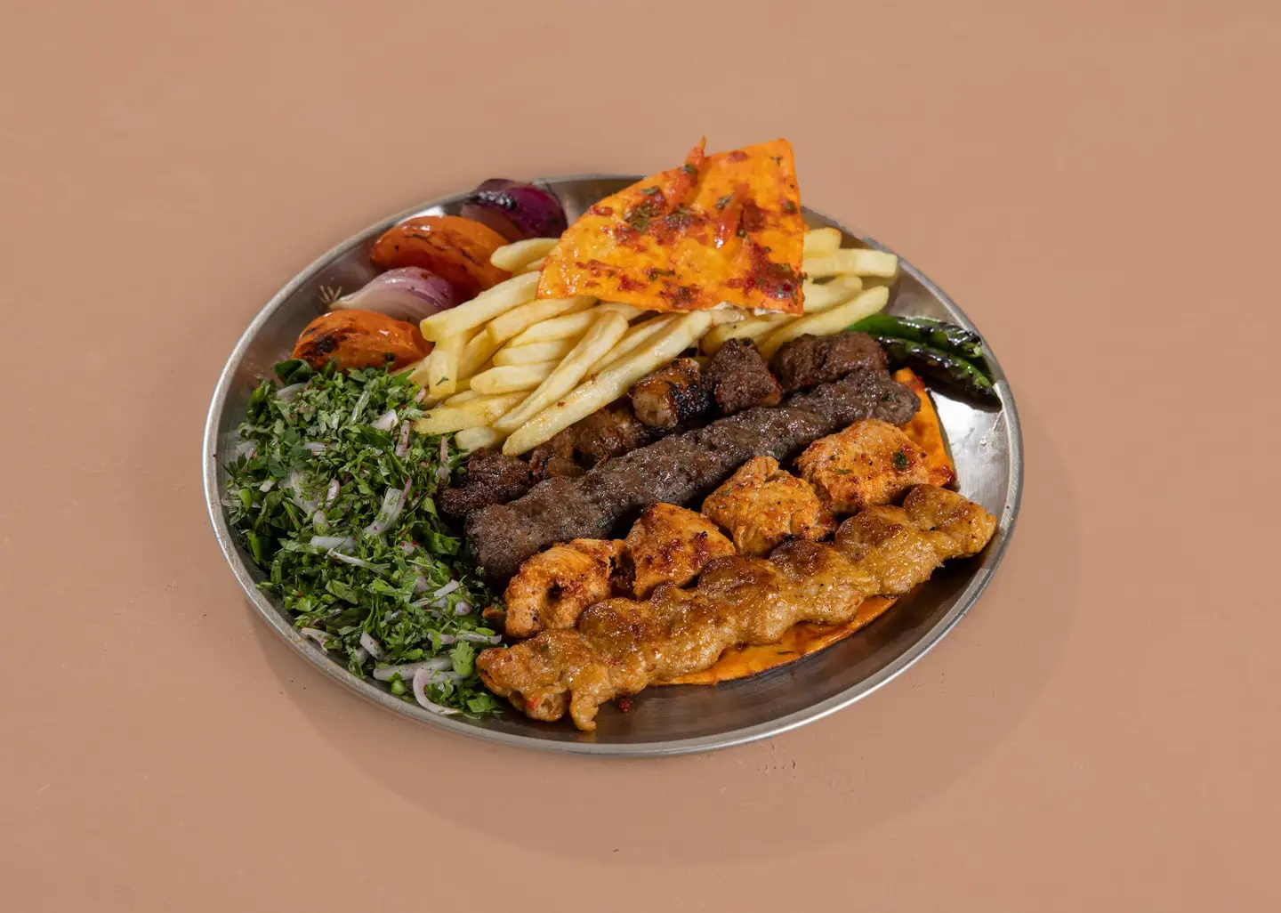 Mixed Grill Platter 4 Skewers