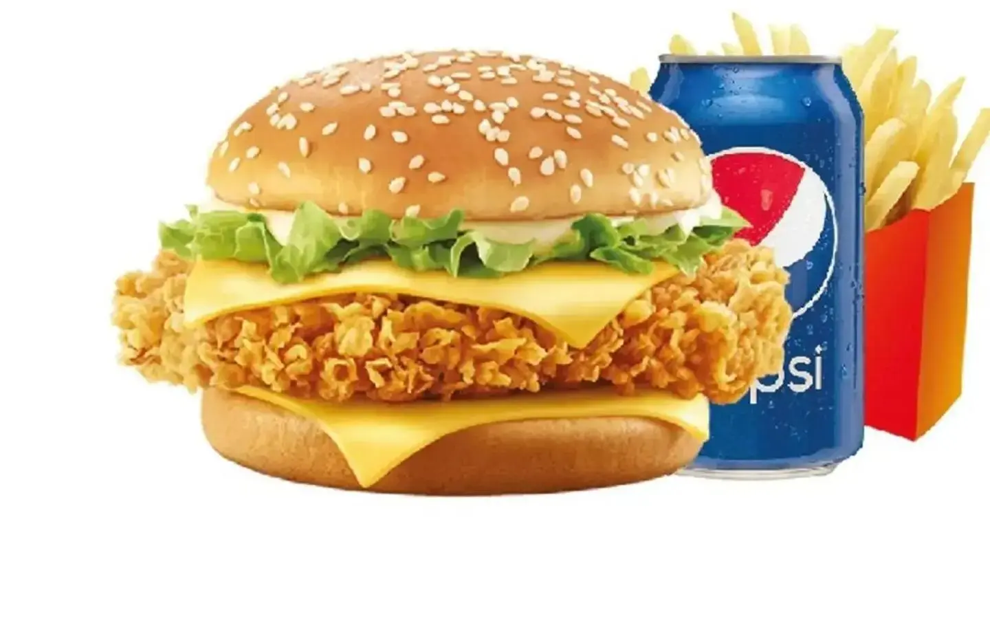 Double Zinger Burger Meal