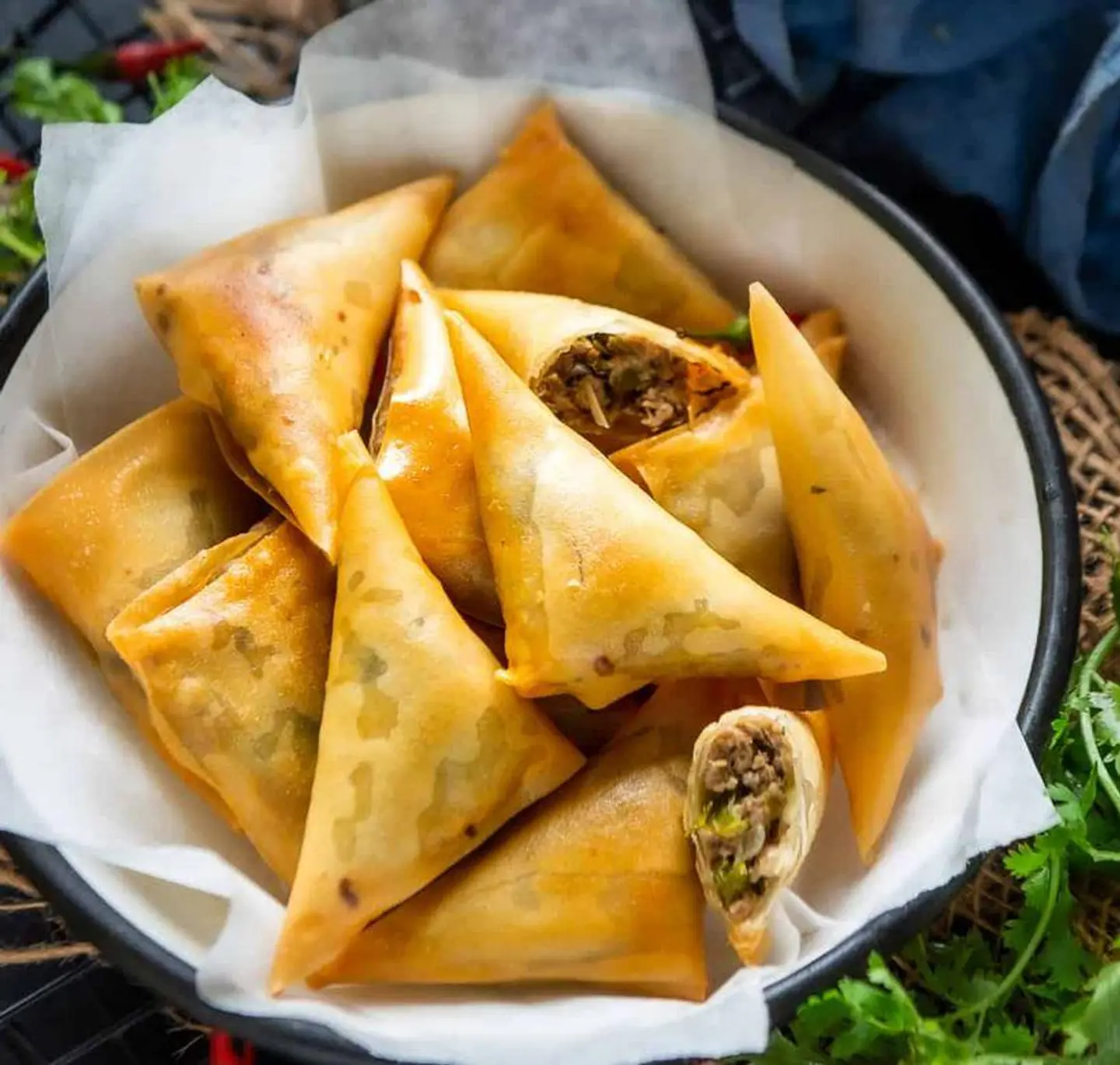 سمبوسة دجاج 5 قطع