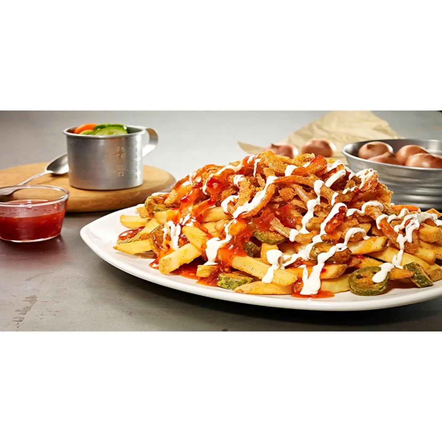 Chicken Cheese Fries