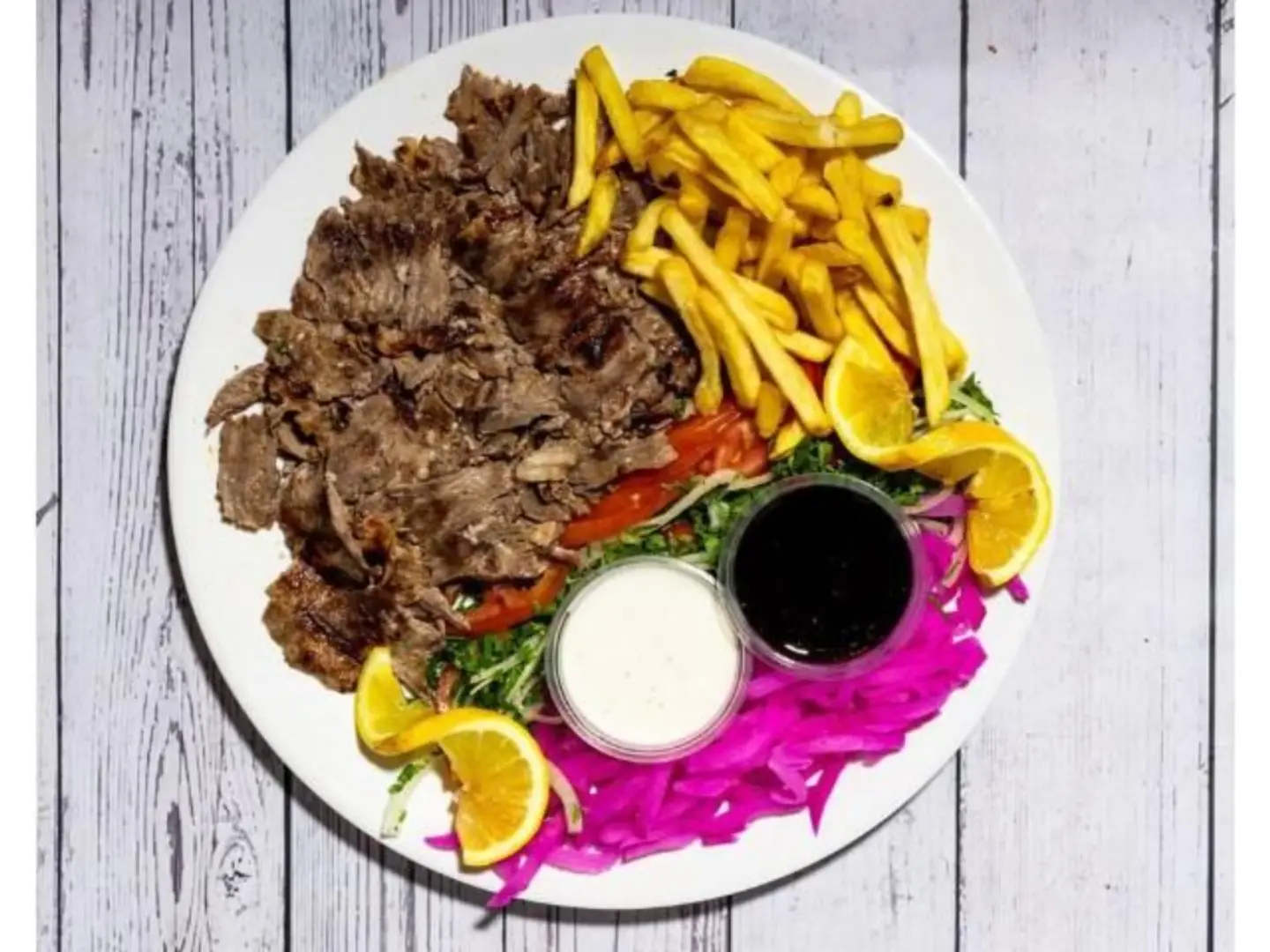 Medium Meat Shawarma Plate