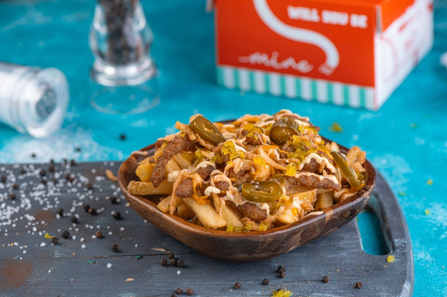 بطاطس كرسبي بستريبس اللحم