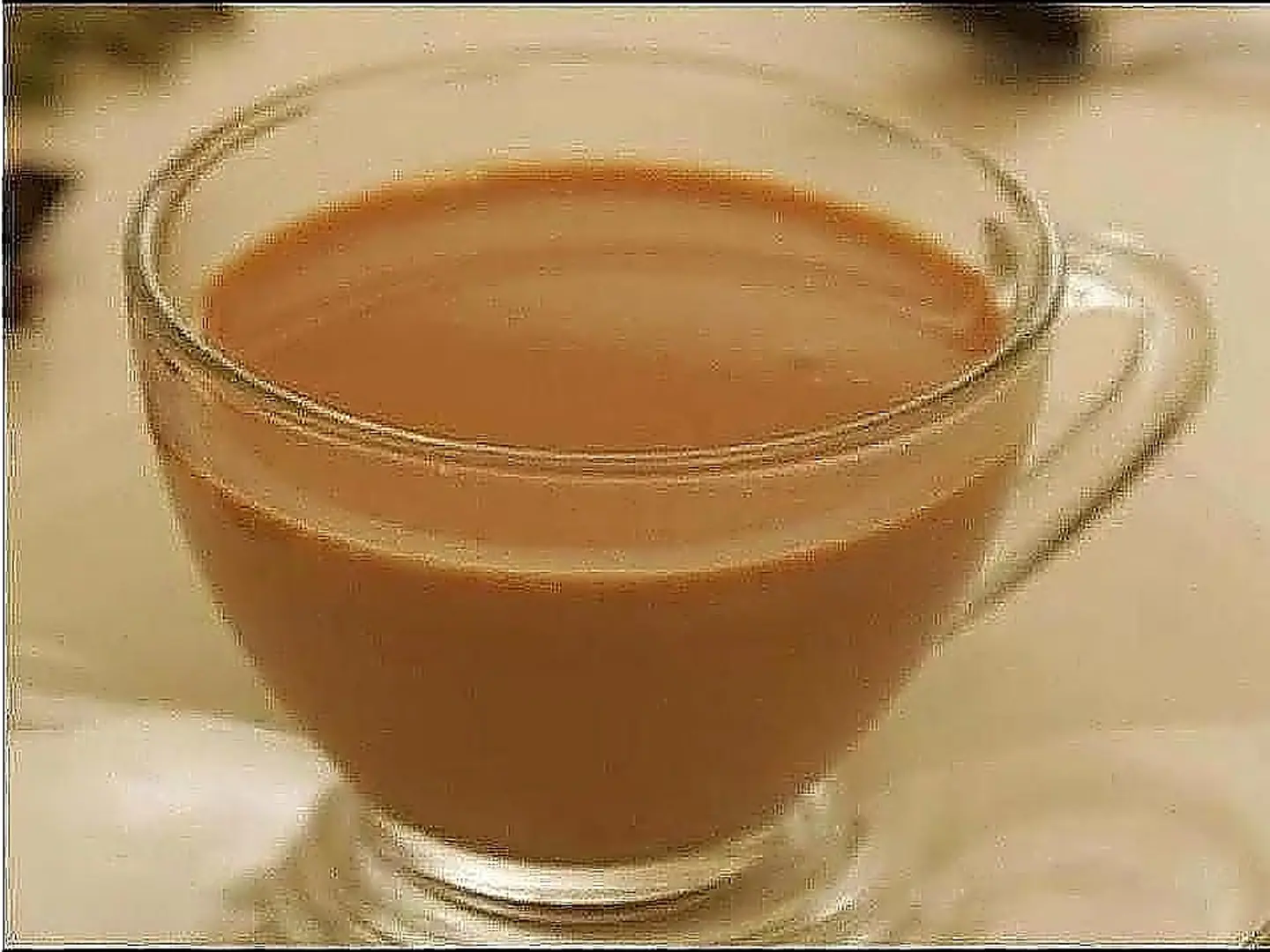 شاي بالحليب