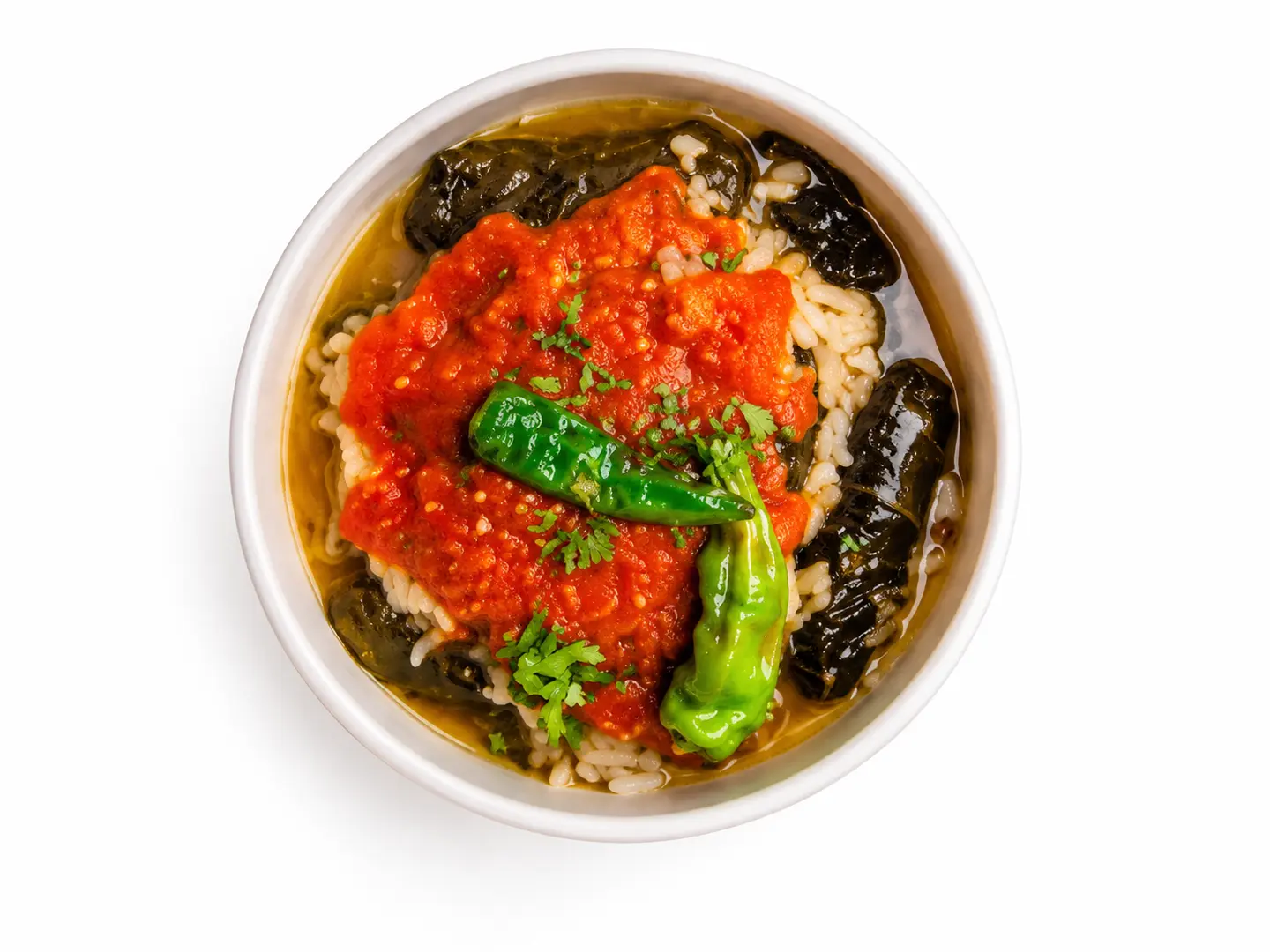 Grape Leaves Tagine With Trotters