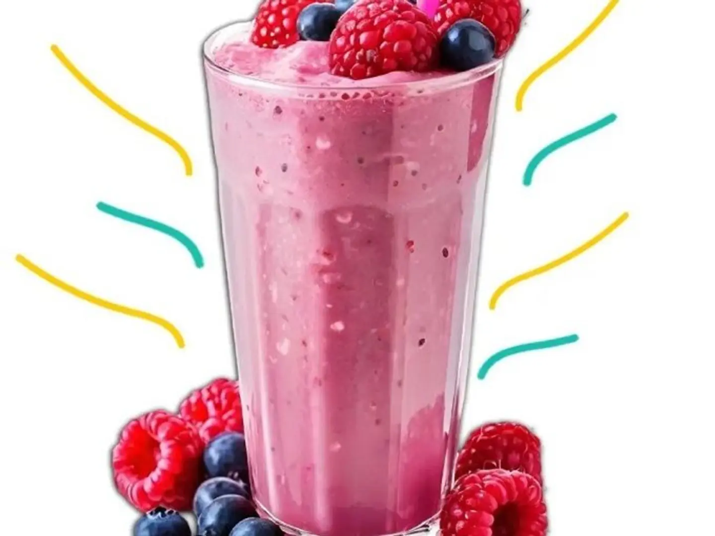 Mixed Berry Milkshake