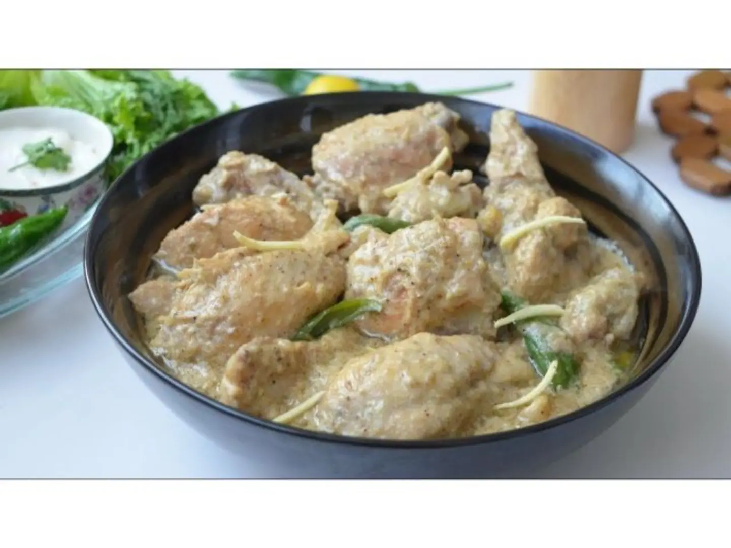 Chicken White Kadai