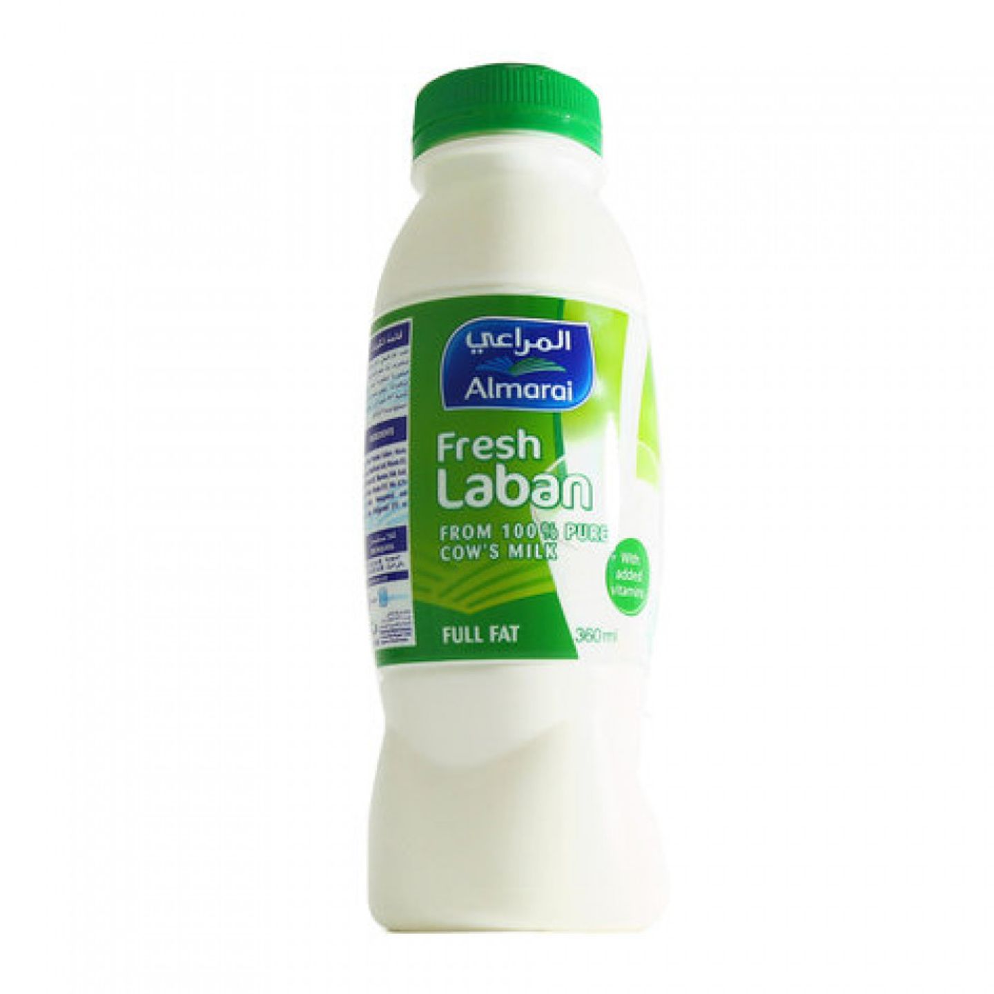 لبن مراعي وسط