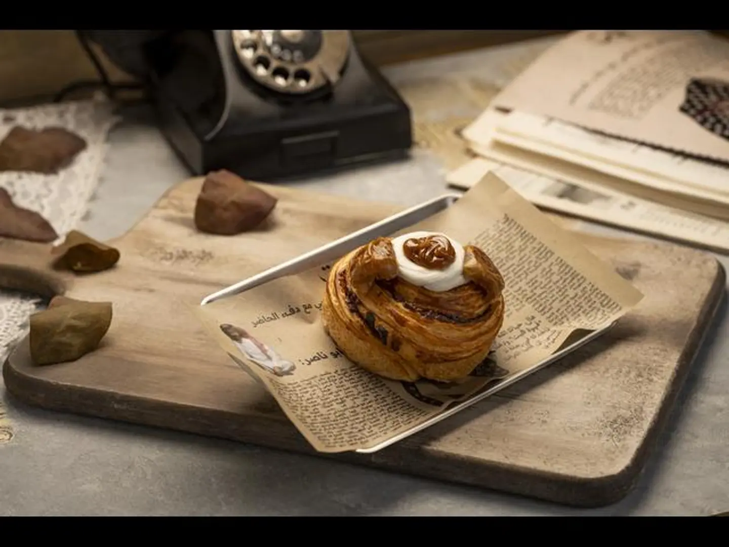 دانيش رولات اللبنة بالزعتر