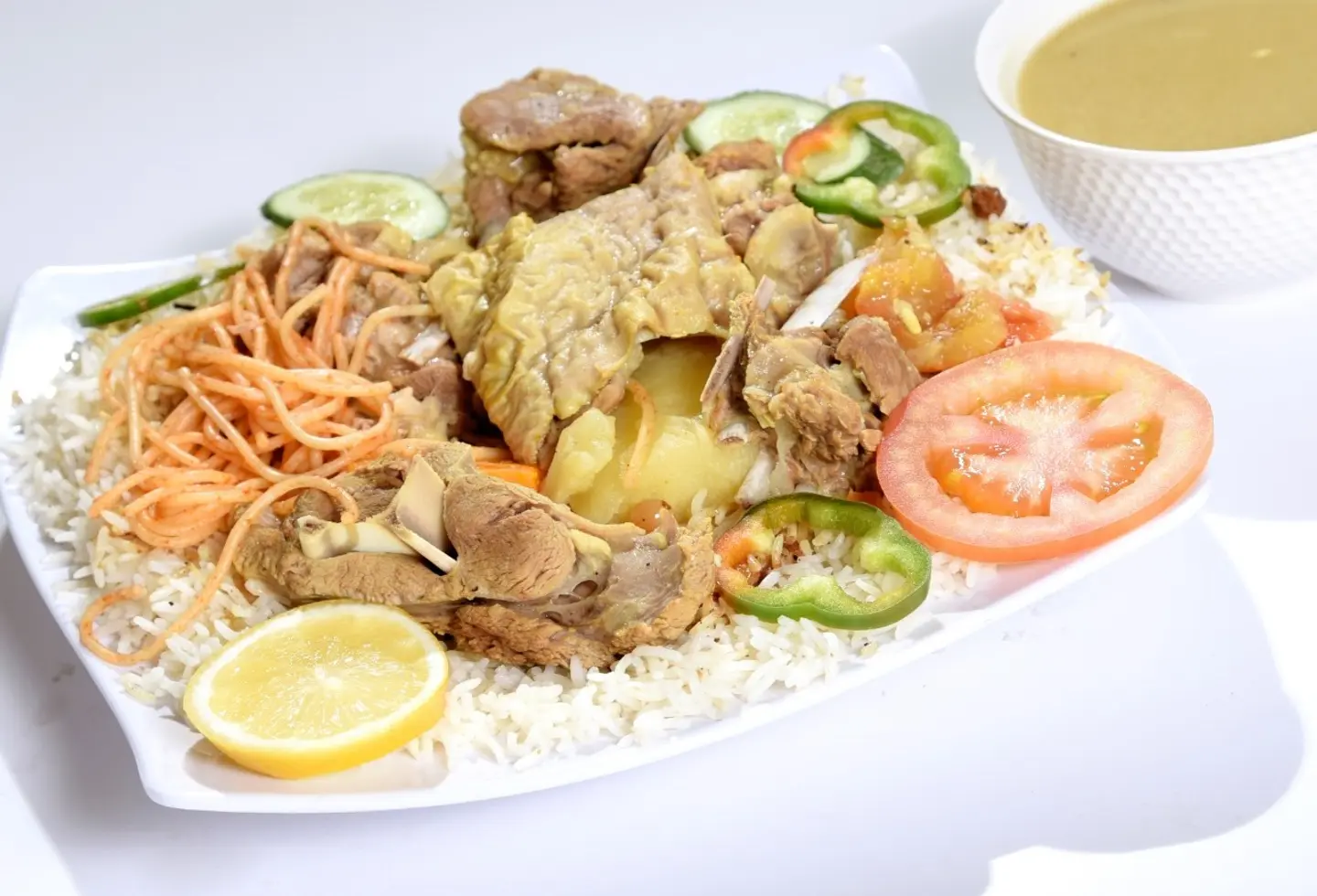لحم برم بالأرز