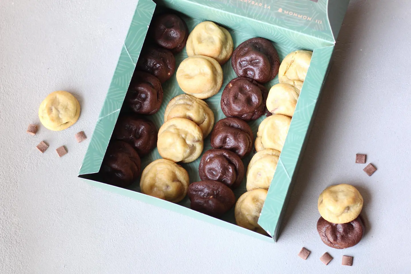 20 Pcs Cookies Box
