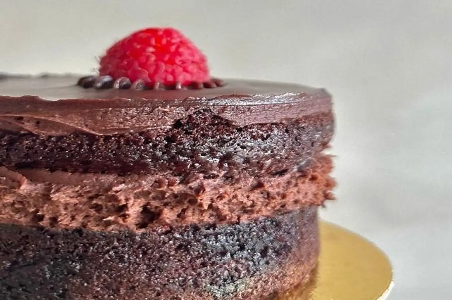 Mini Chocolate Raspberry Cake