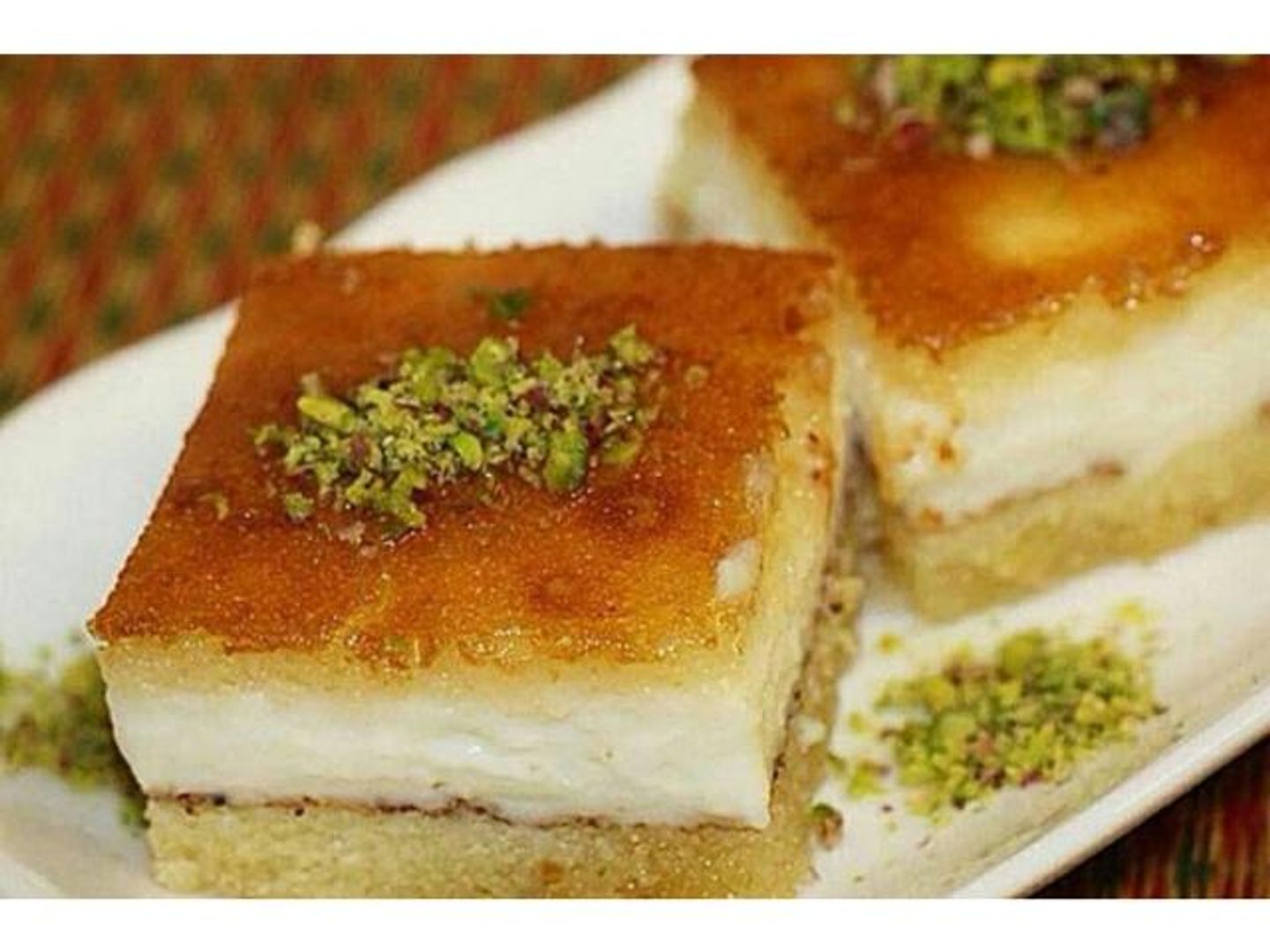 Basbousa With Cream