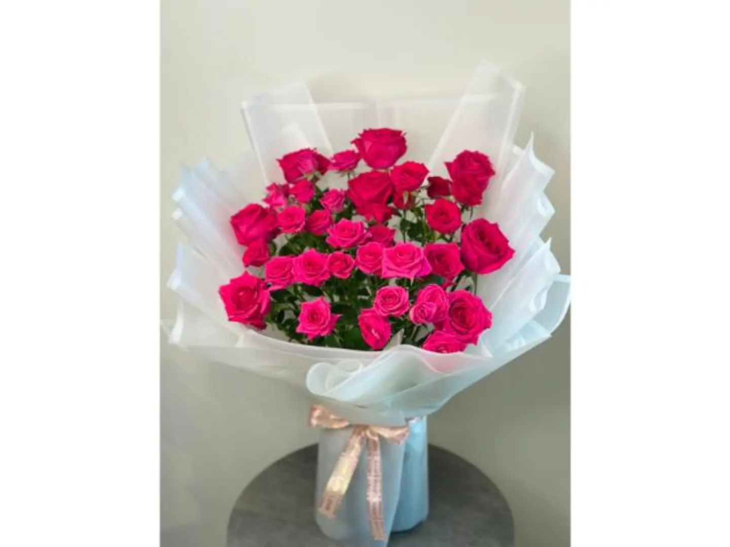 Royal Fuchsia Rose Bouquet