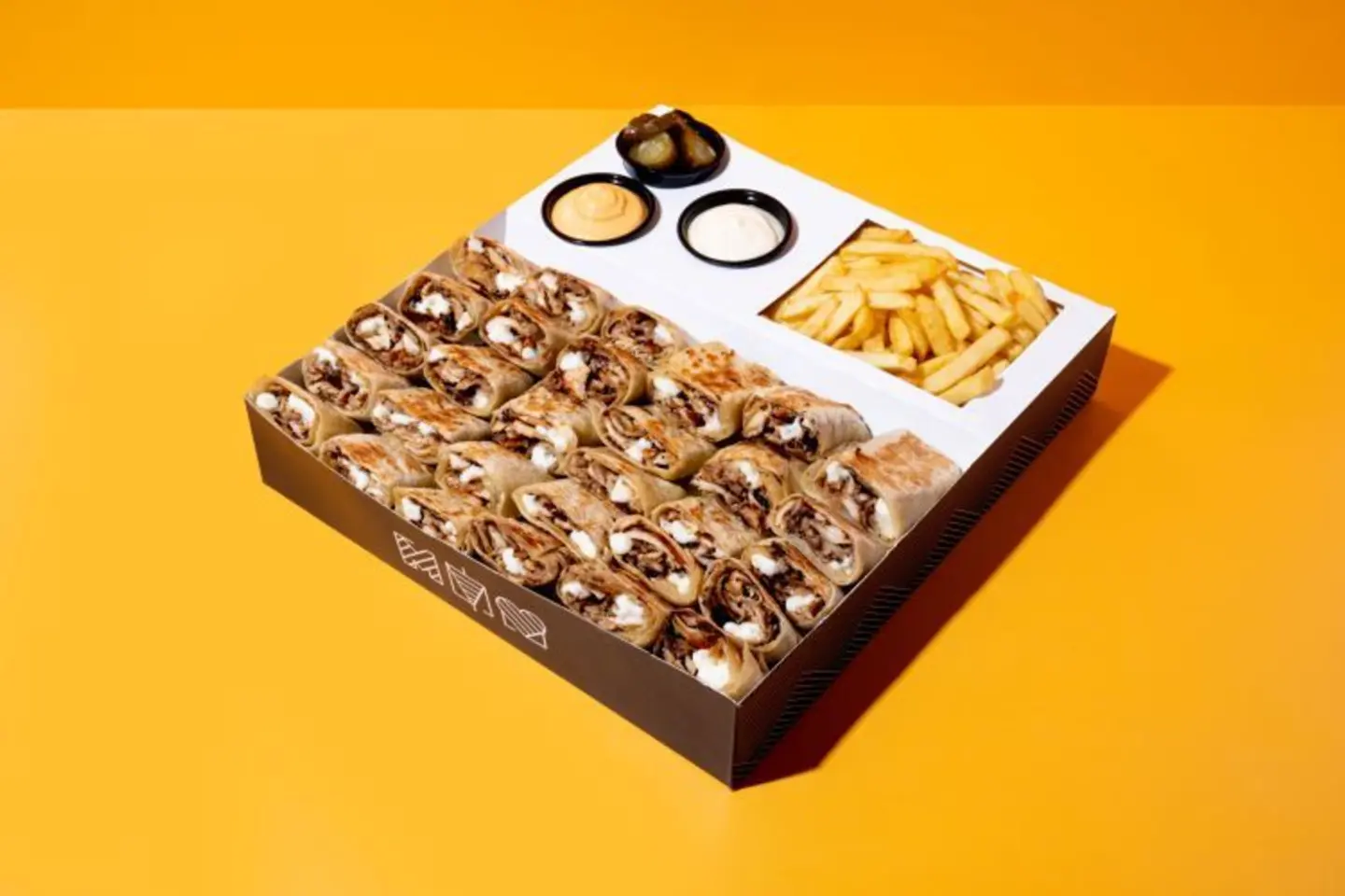 عائلي تورتيلا (30 قطعه ) دجاج