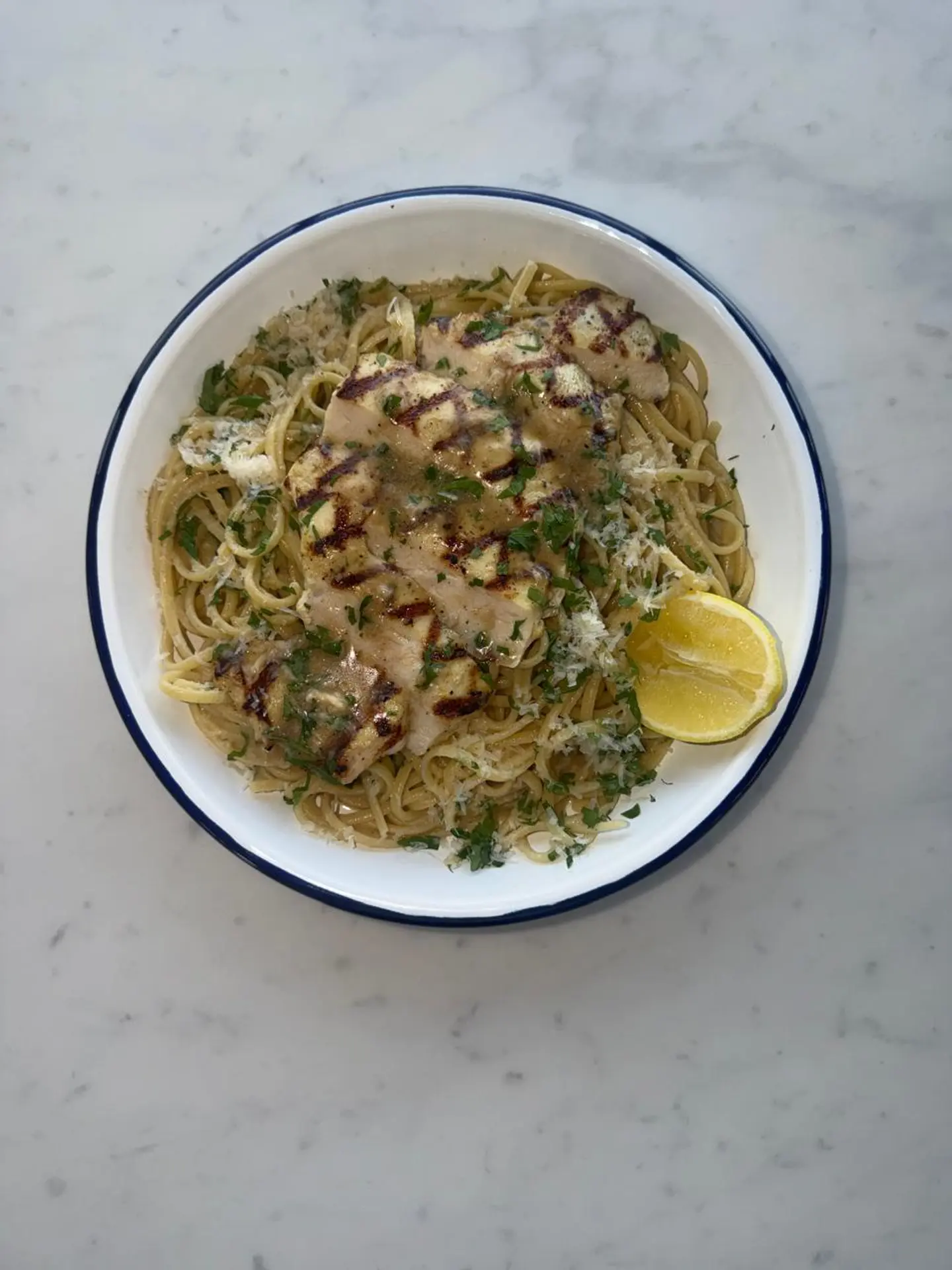 Chicken Limone Pasta