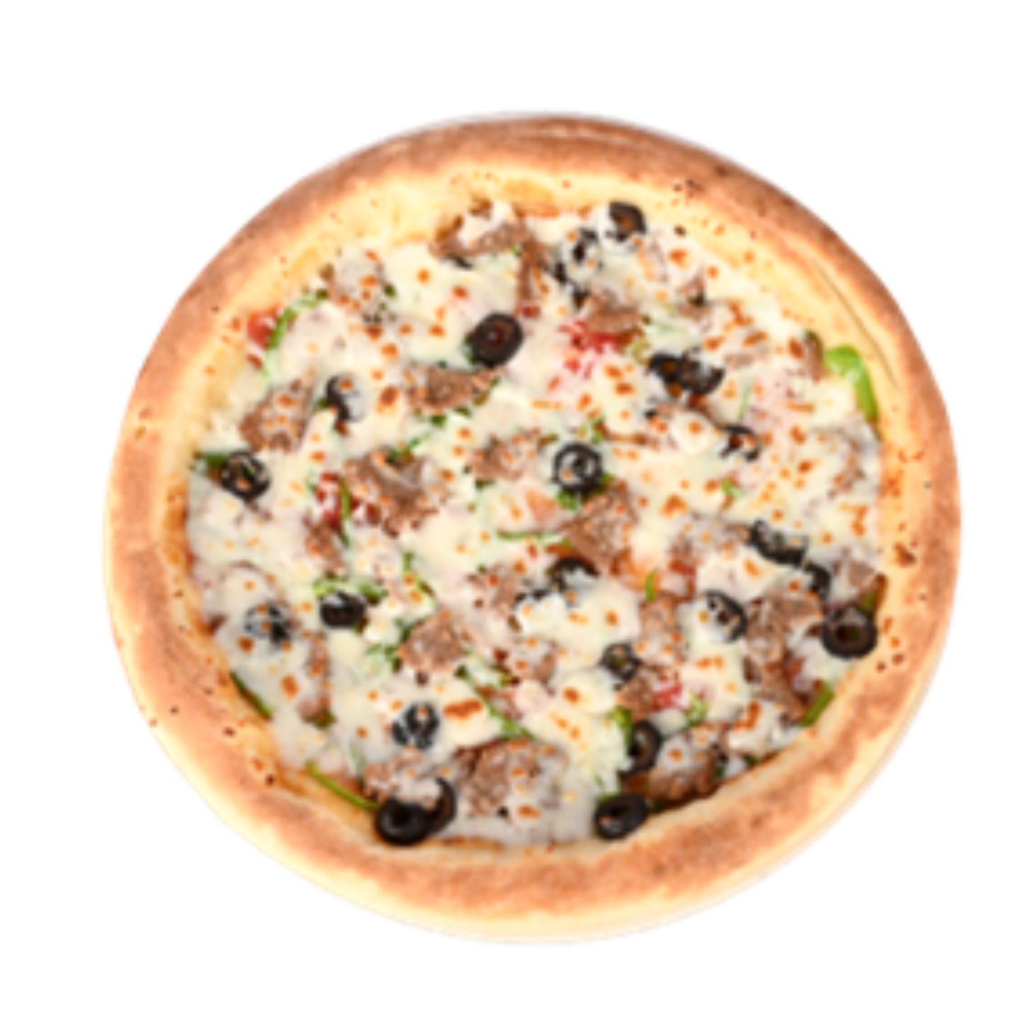Beef Burger Pizza