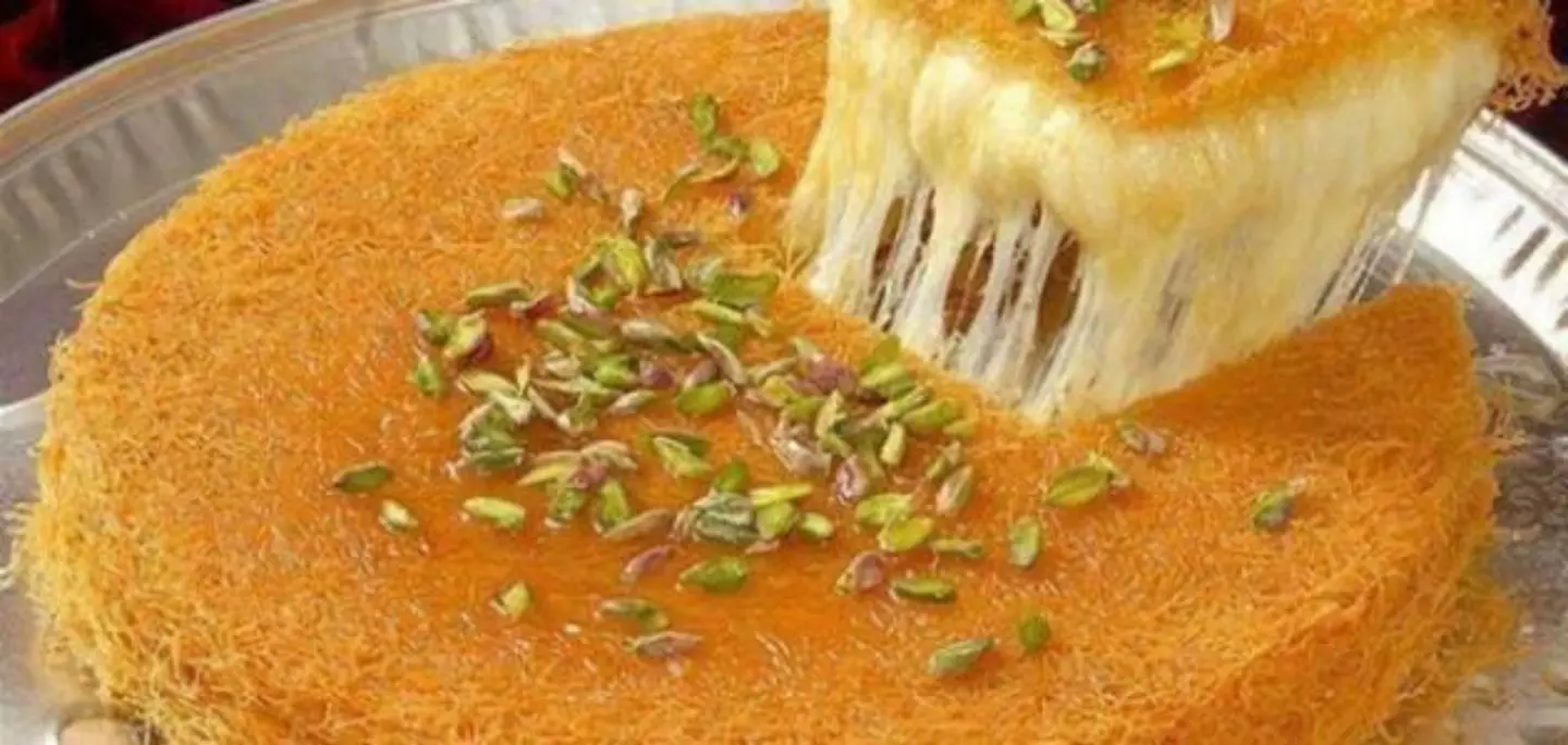 كنافة بالقشطة