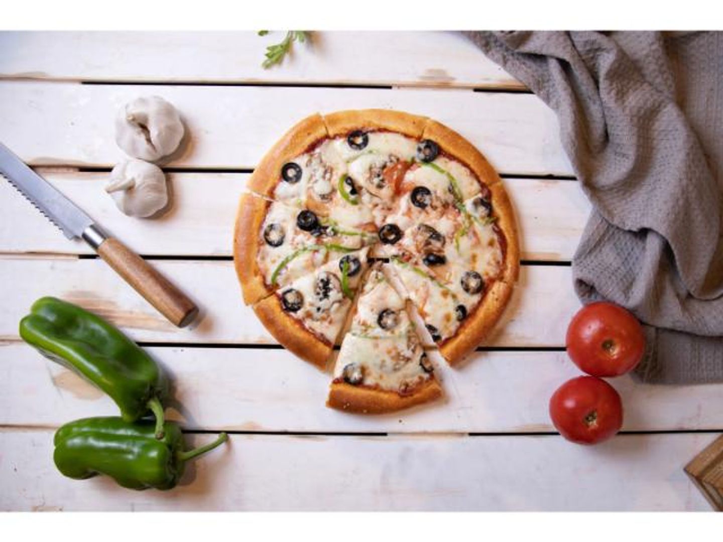 Italian Vegetable Pizza