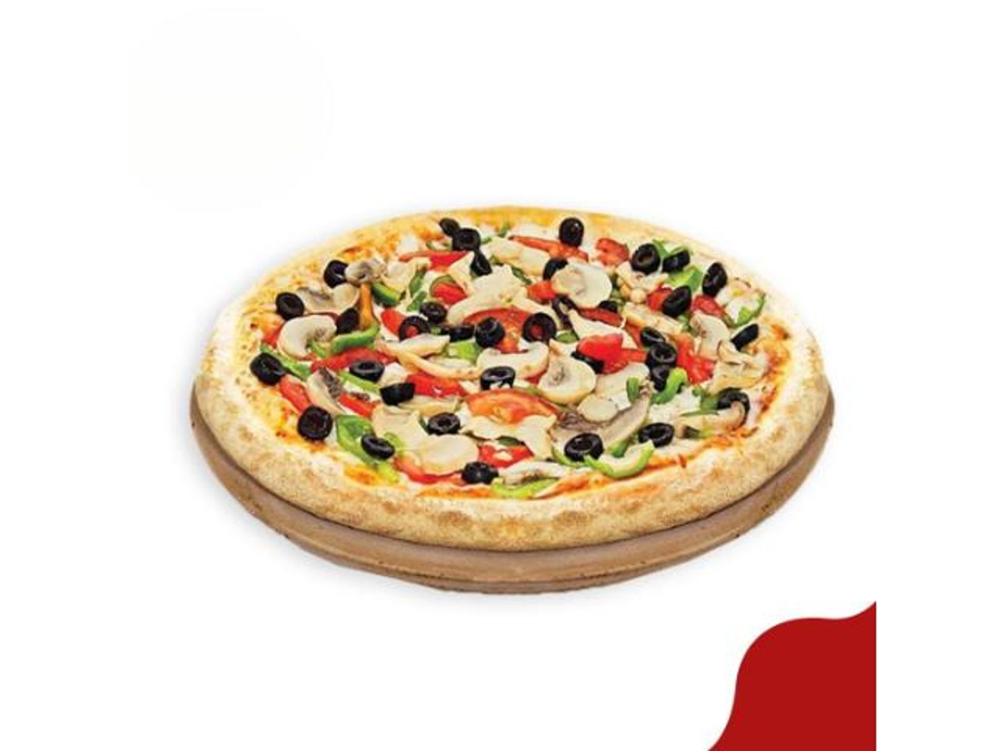 Vegetable Pizza With Mushroom