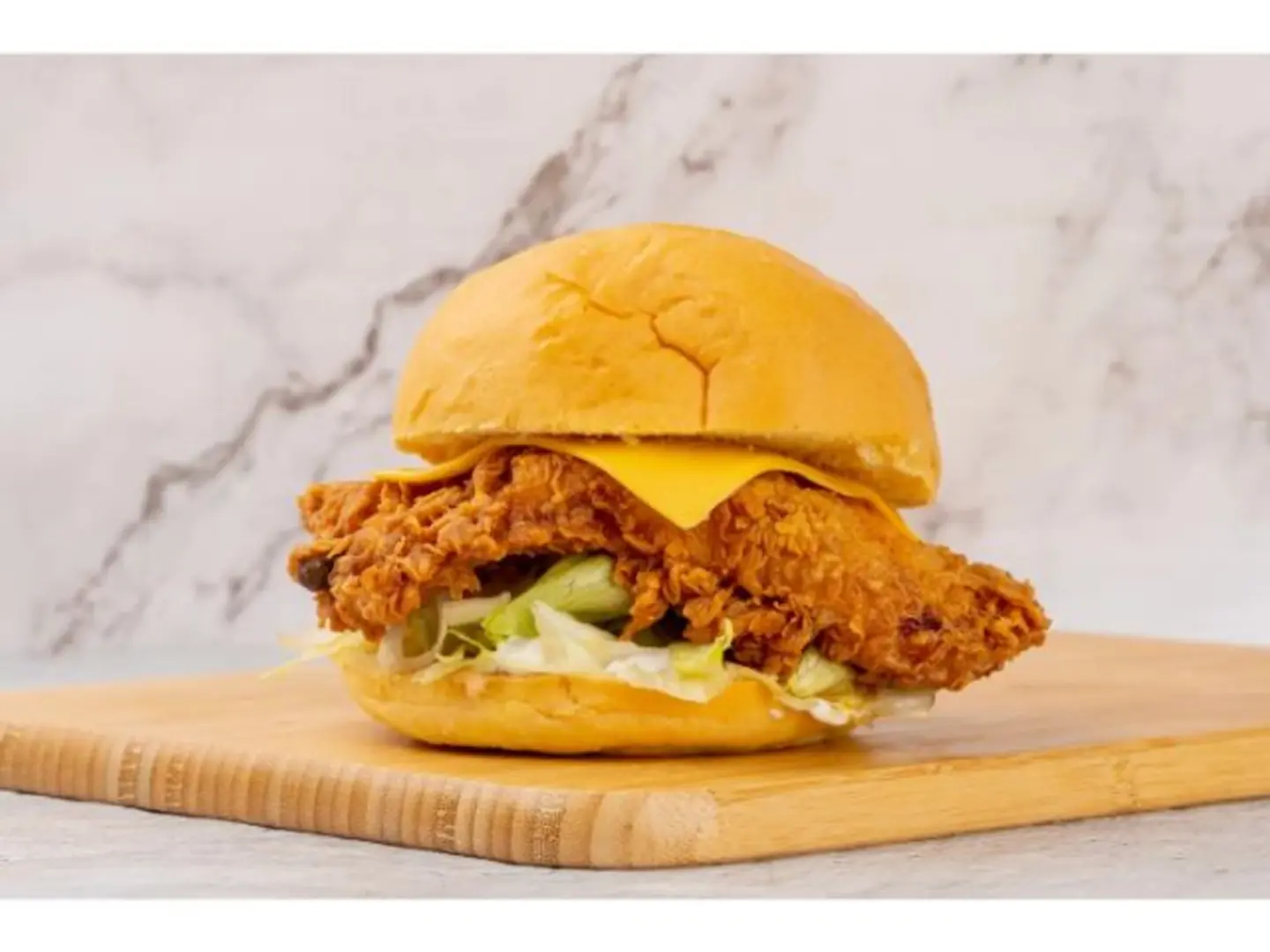 برجر مقلي دبل