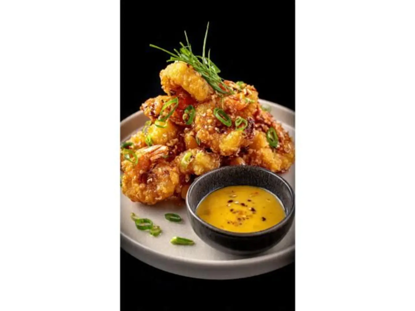 Golden Fried Prawns Dry