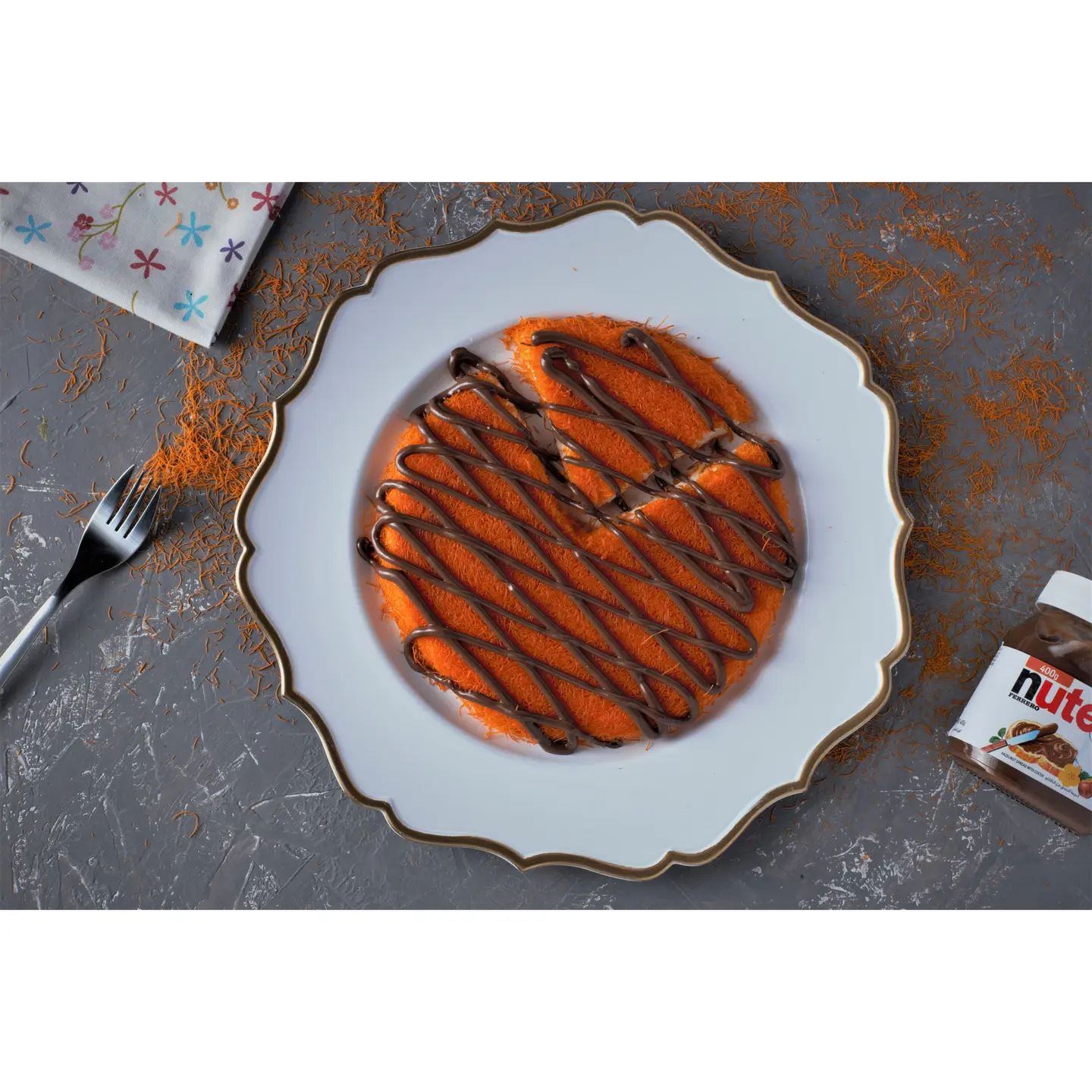 Nutella  Kunafah