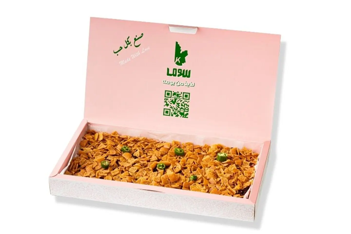 فتة ورق عنب سبايسي