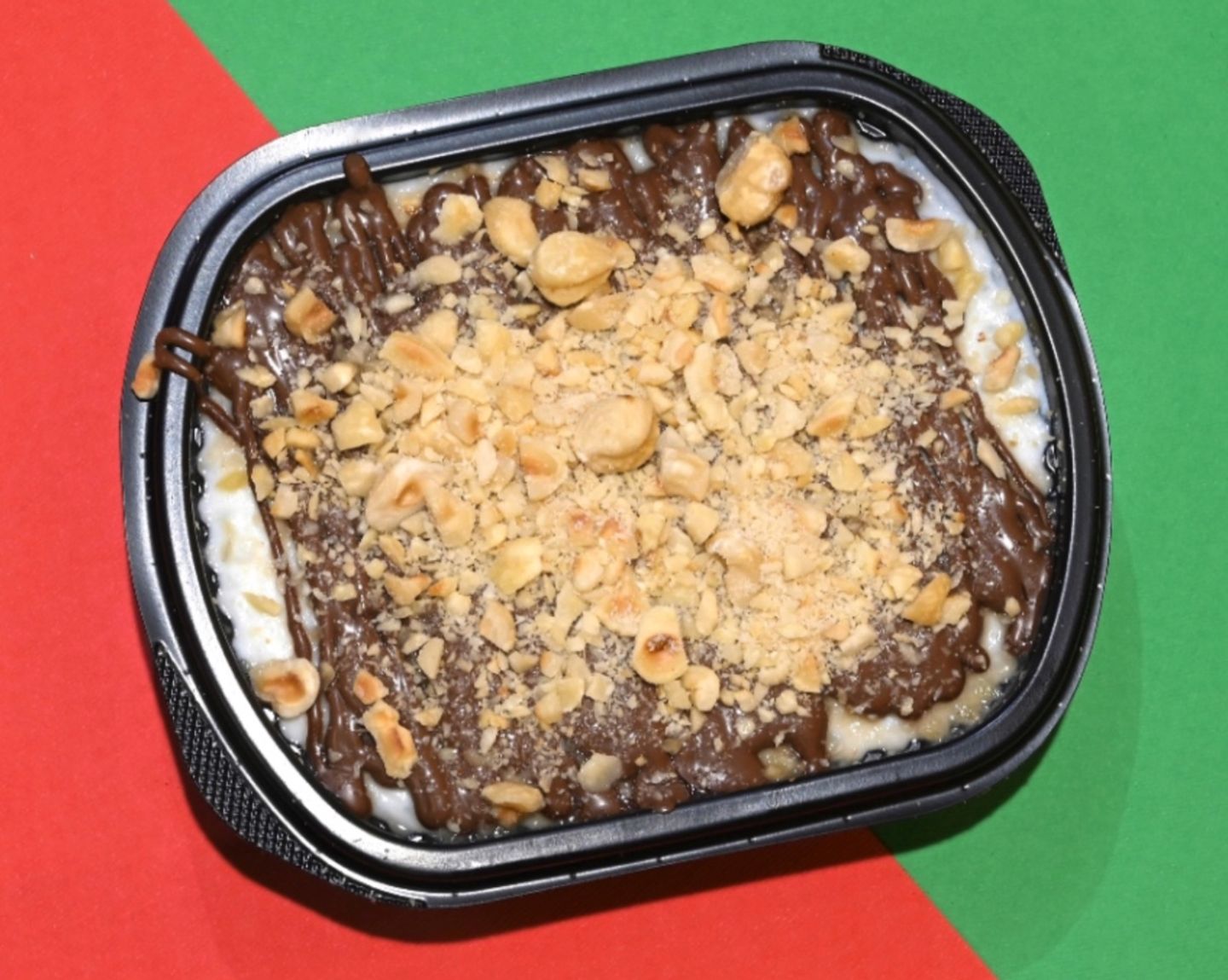 أرز حليب نوتيلا وبندق