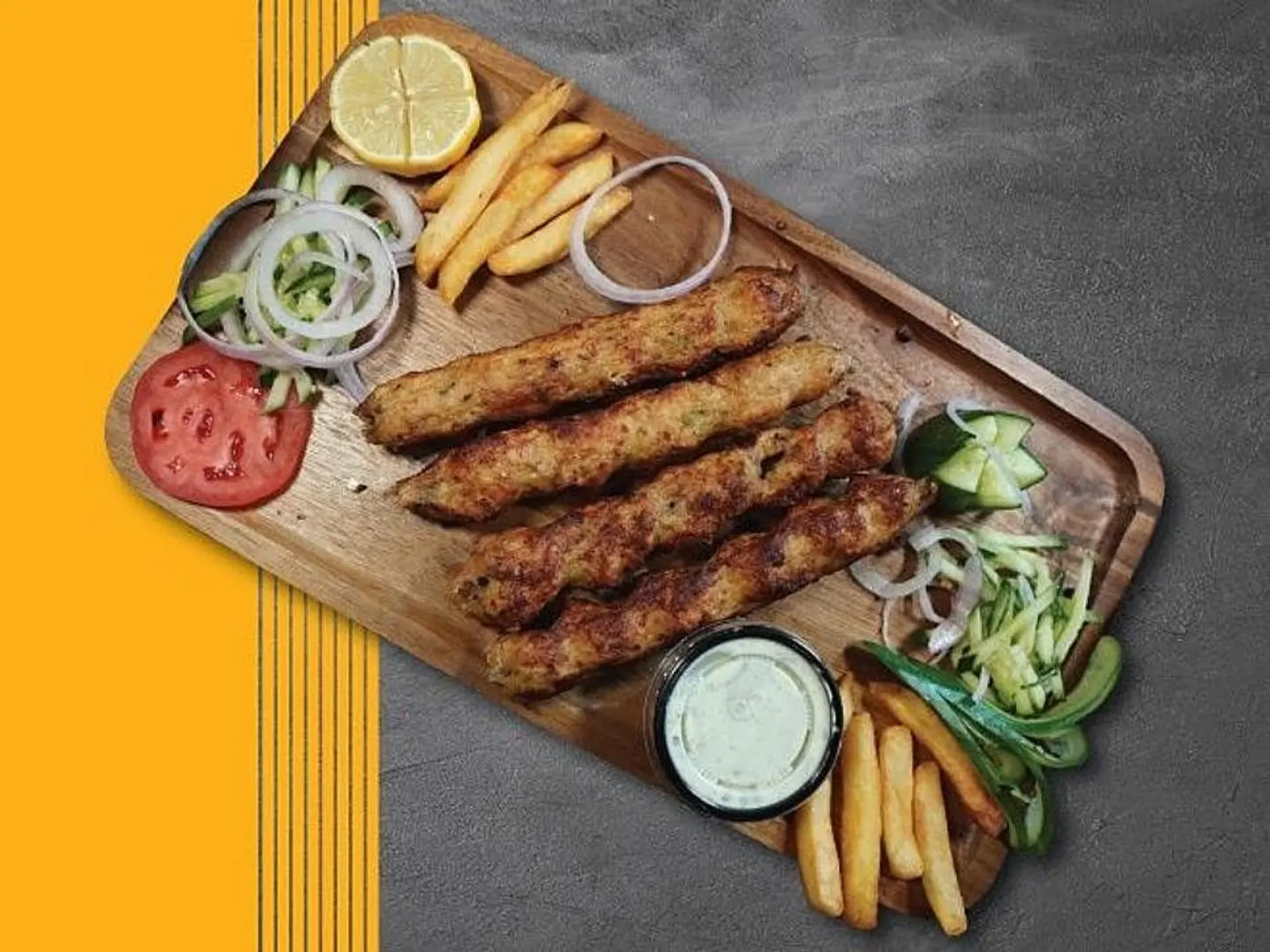 دجاج رشمي كباب