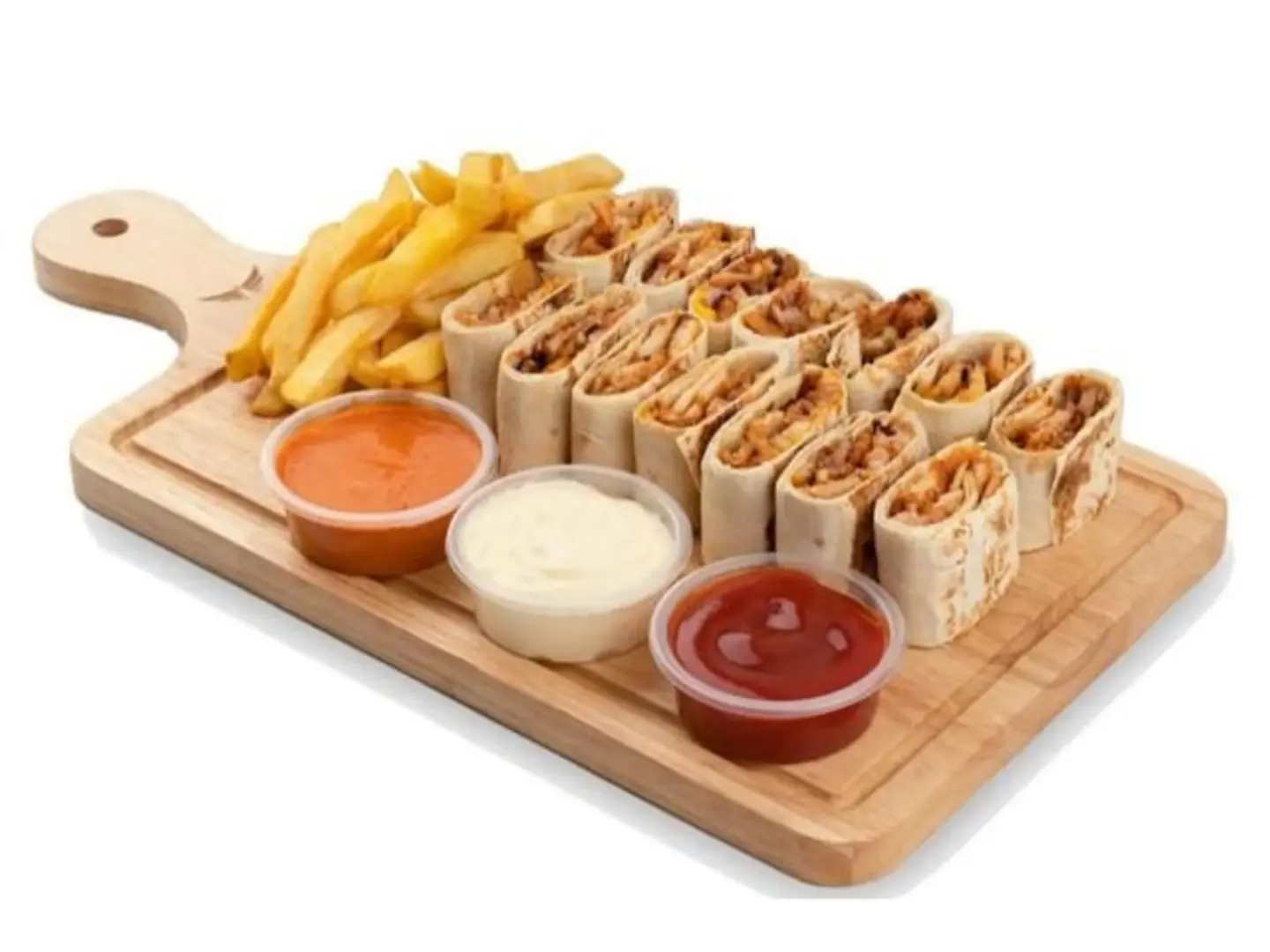 Large Arabic Chicken Plate