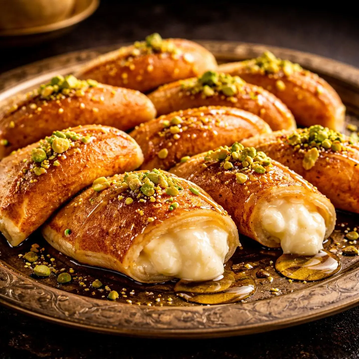 قطايف بالجبن ربع كيلو