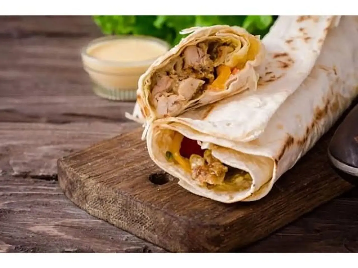 شاورما دجاج كبير بالجبن
