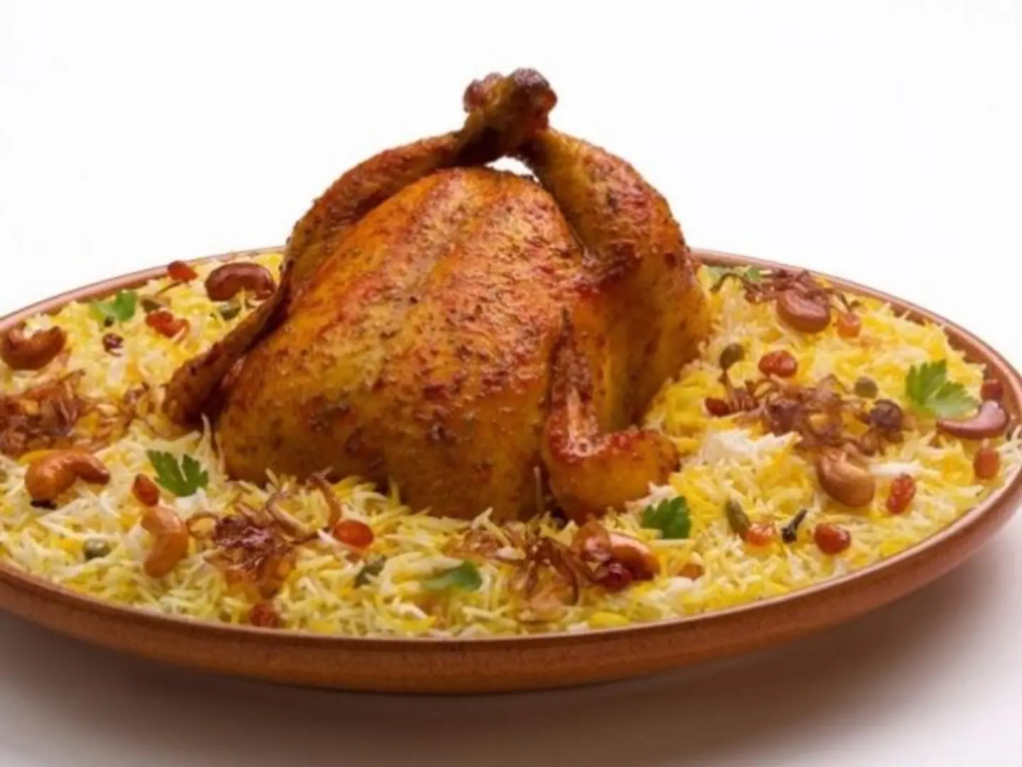 صنيه ٣دجاجات من الشوايه على طريقتنا الخاصه مع رز البيشاور