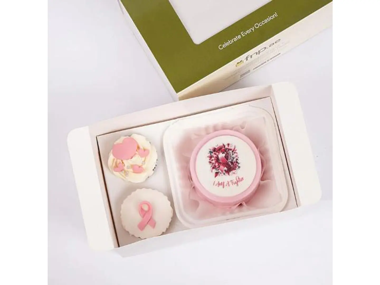 Sweet Pink Strength Bento Cake Box